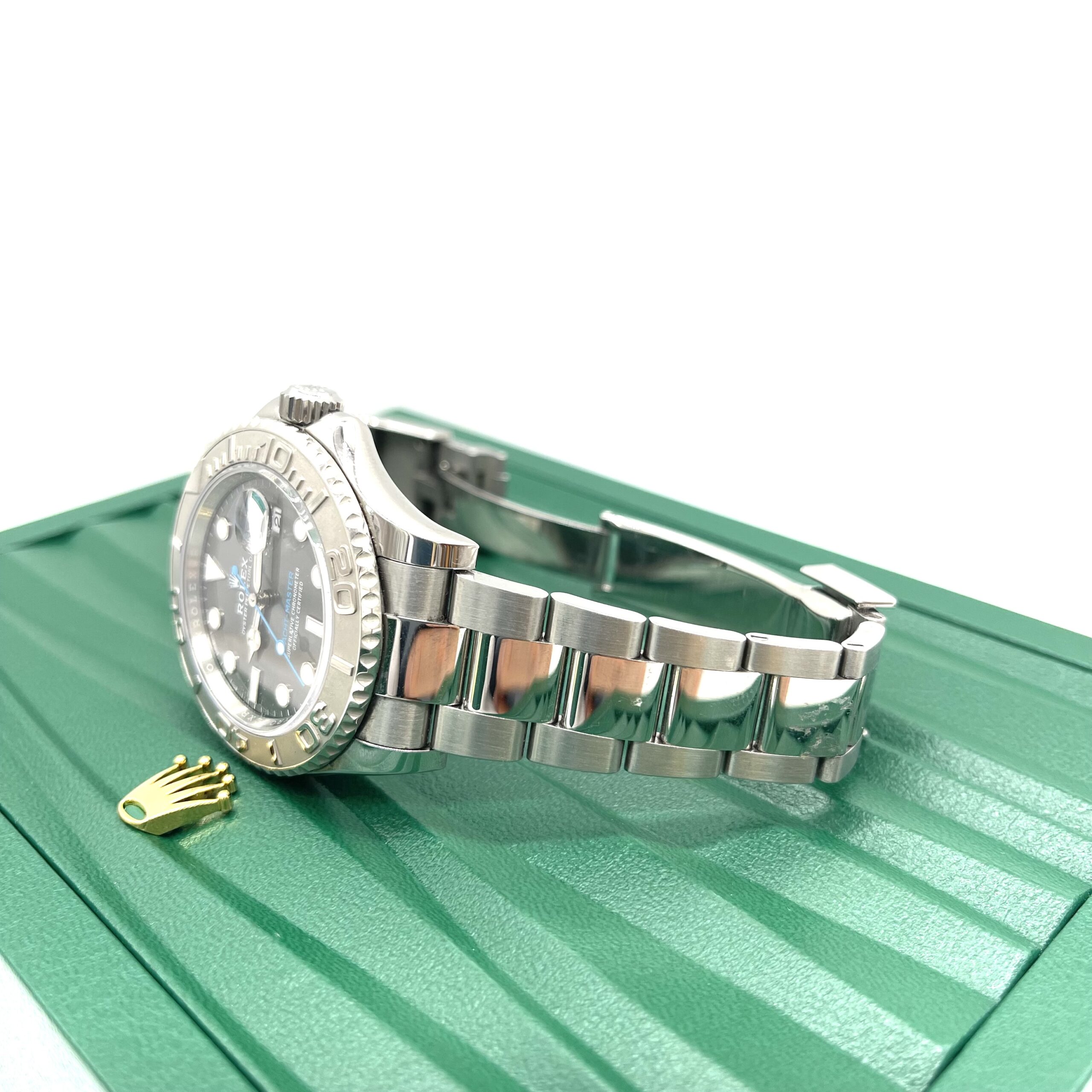 Rolex Yacht-Master 40 Slate Dial Oystersteel & Platinum Ref. 126622 – 2025 Full Set - Image 2