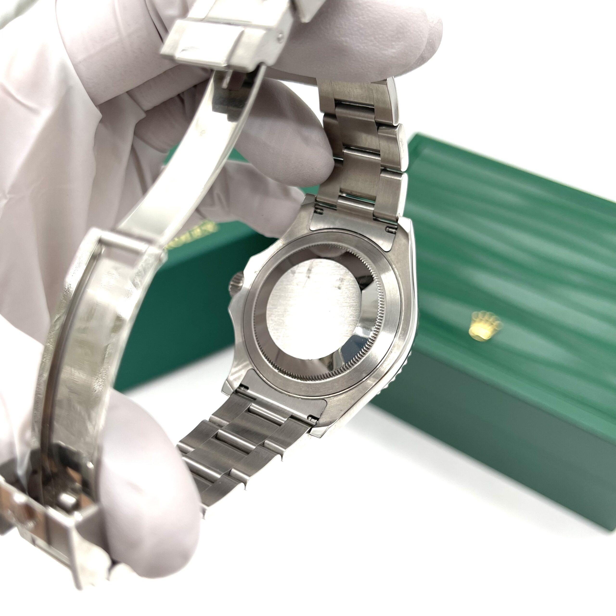 Rolex Yacht-Master 40 Slate Dial Oystersteel & Platinum Ref. 126622 – 2025 Full Set - Image 7
