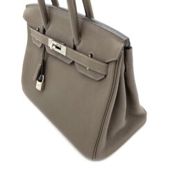 Hermès Birkin 30 Gris Asphalte Togo Leather Palladium Hardware