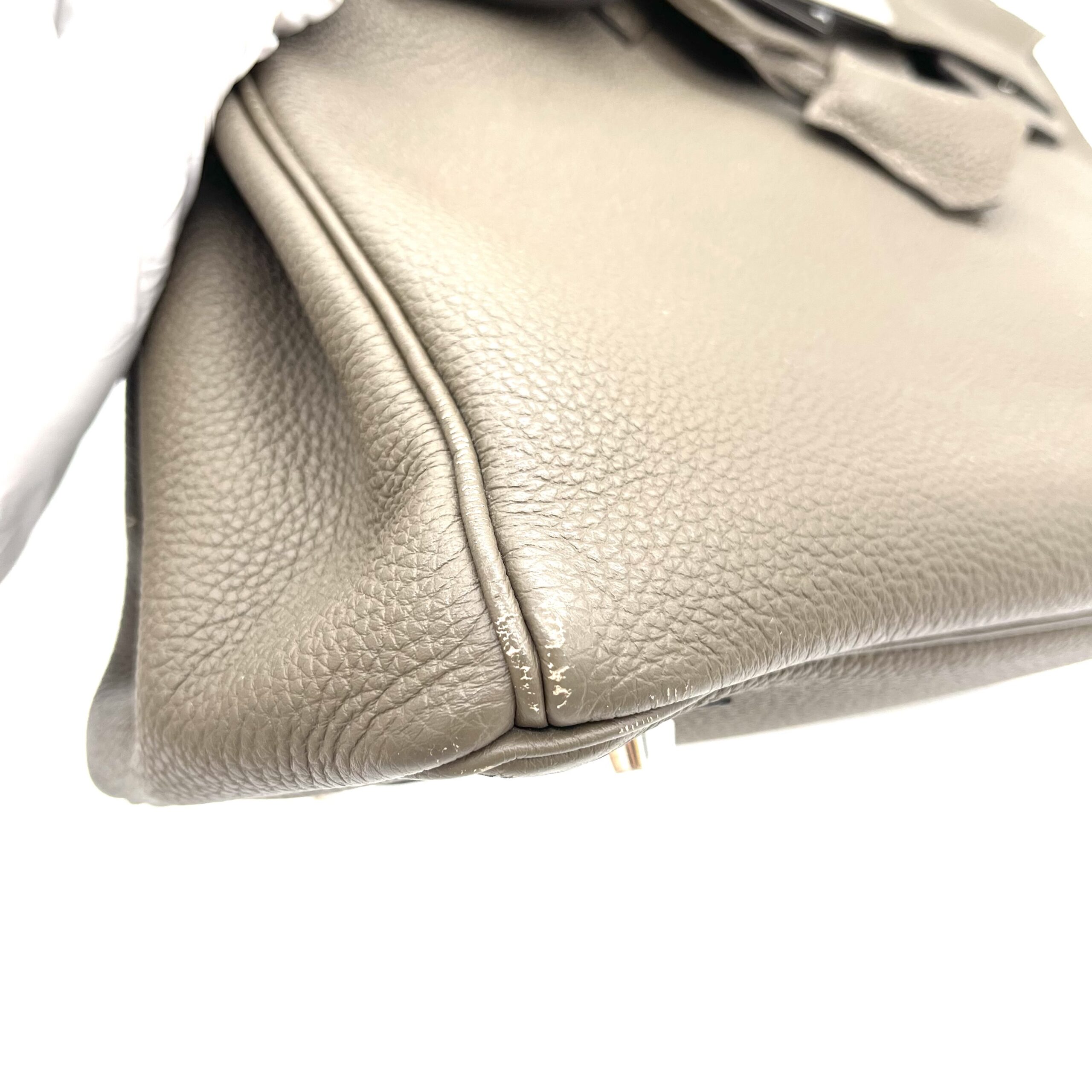 Hermès Birkin 30 Gris Asphalte Togo Leather Palladium Hardware - Image 5
