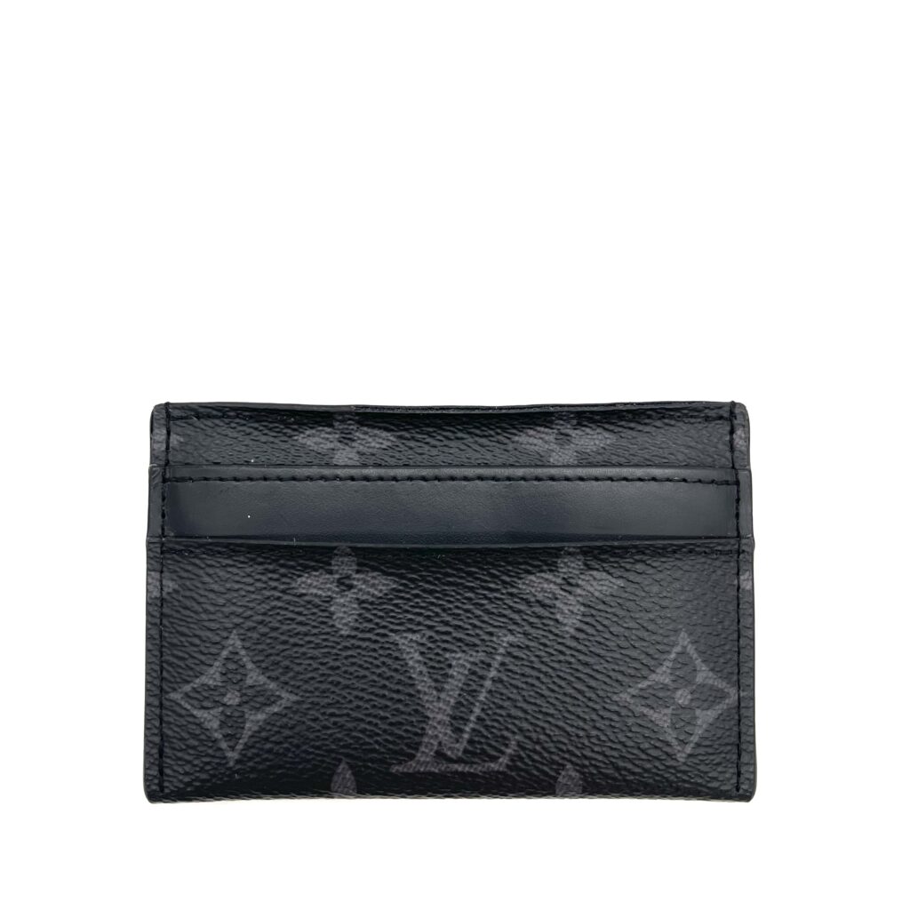 Louis Vuitton Double Card Holder Monogram Eclipse