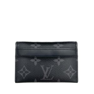 Louis Vuitton Double Card Holder Monogram Eclipse