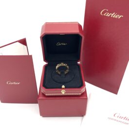 Cartier Maillon Panthère Ring, Triple Row – Size 58(us8.5)
