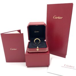 Cartier Maillon Panthère Ring, Triple Row – Size 58(us8.5)