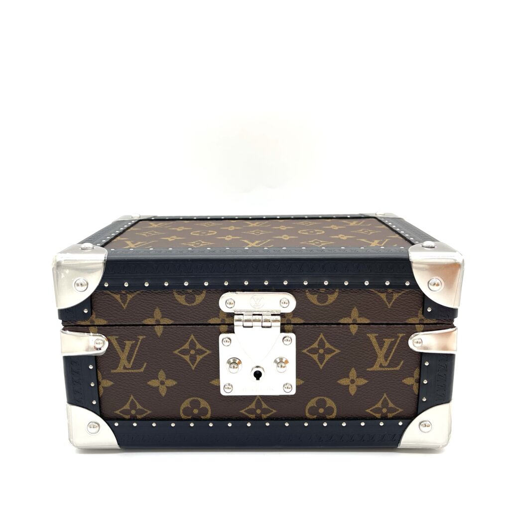 Louis Vuitton Monogram Coffret Watch Case Black