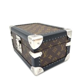 Louis Vuitton Monogram Coffret Watch Case Black