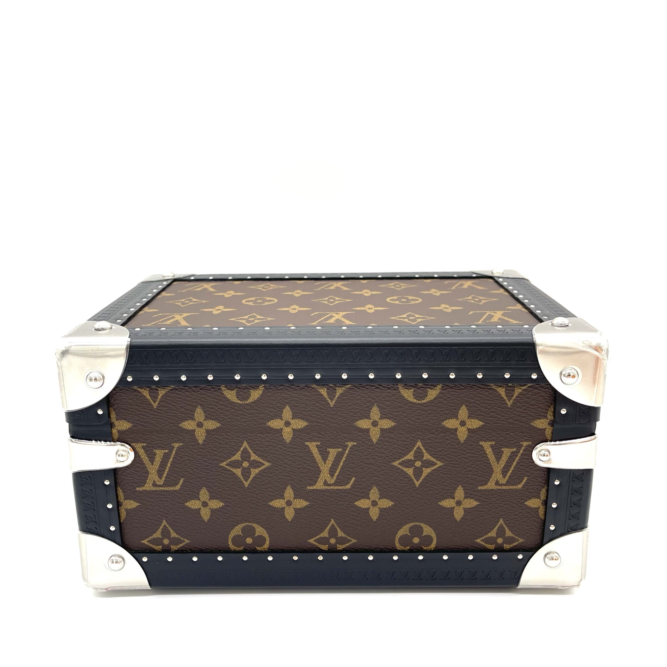 Louis Vuitton Monogram Coffret Watch Case Black - Image 3