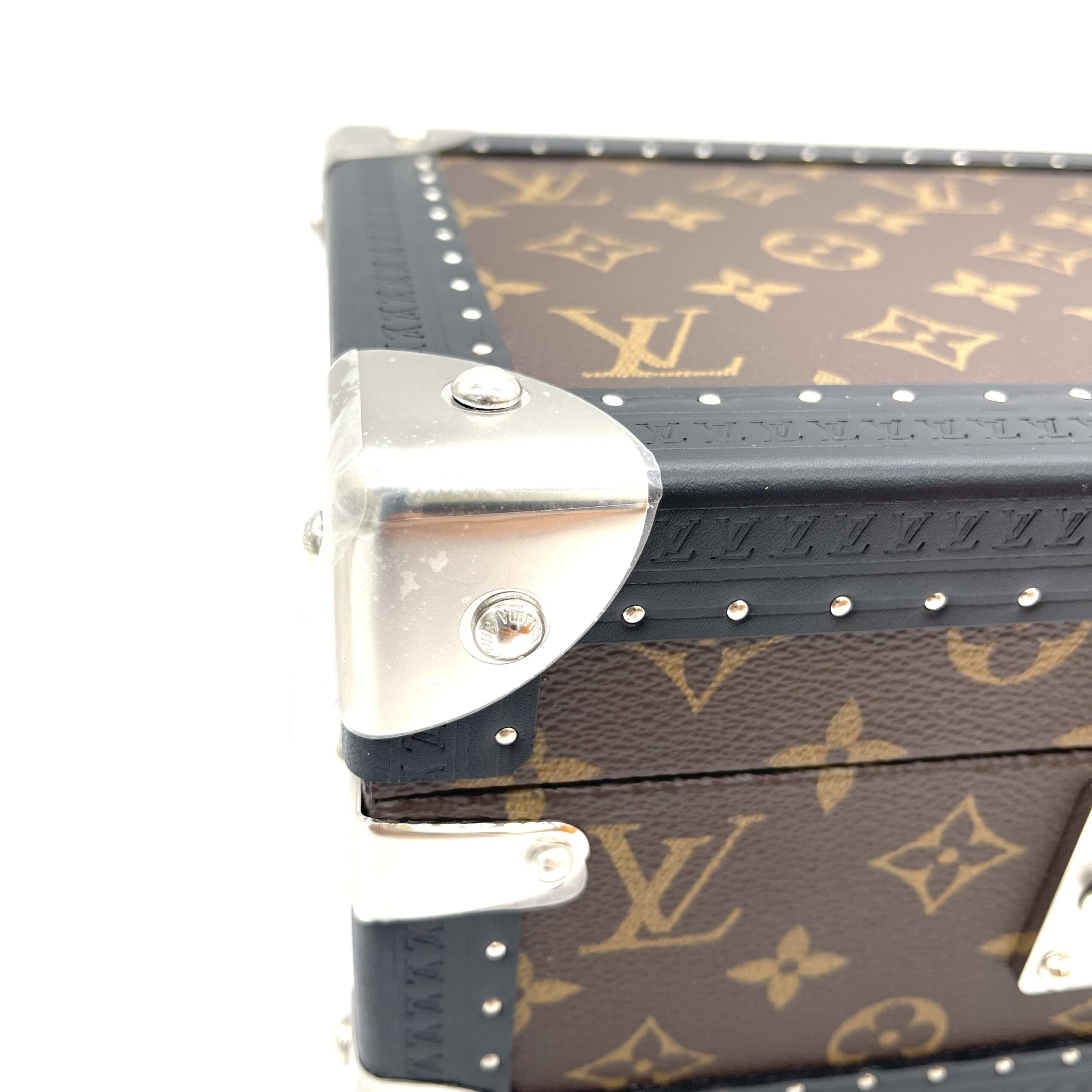 Louis Vuitton Monogram Coffret Watch Case Black - Image 5
