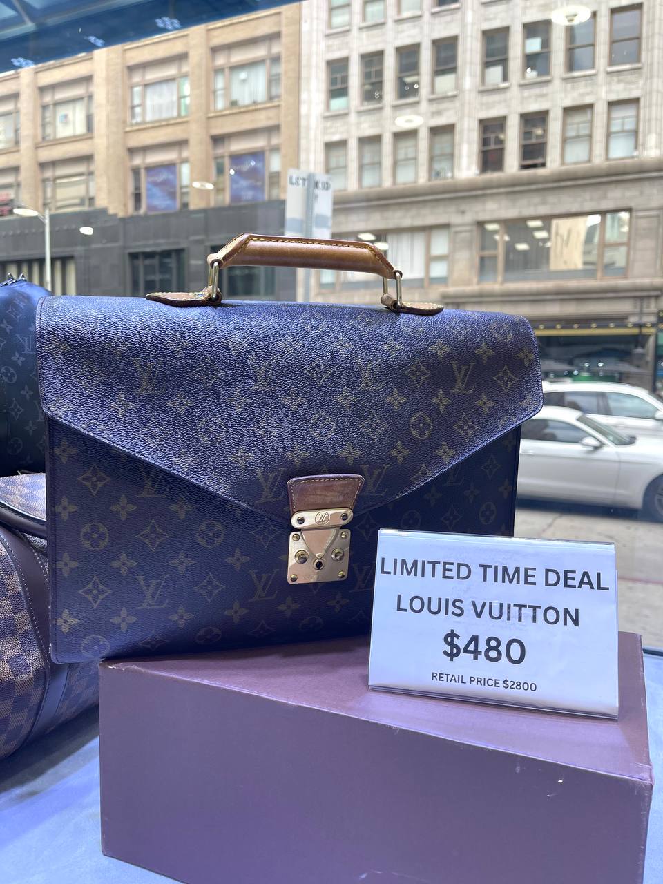 Louis Vuitton Vintage Monogram Briefcase