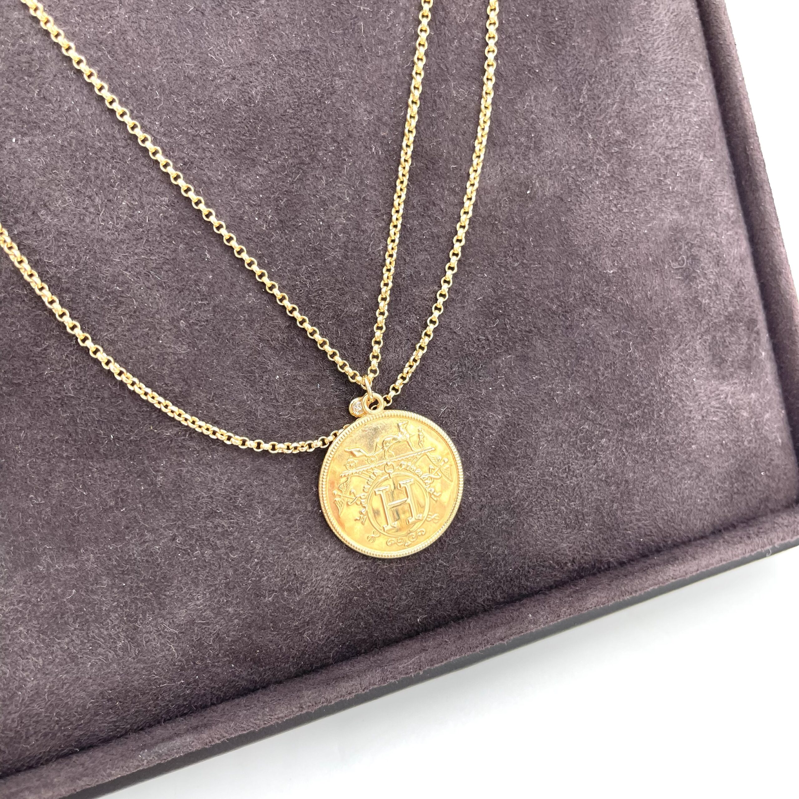 Hermès Ex-Libris Necklace, Medium Model - Image 3