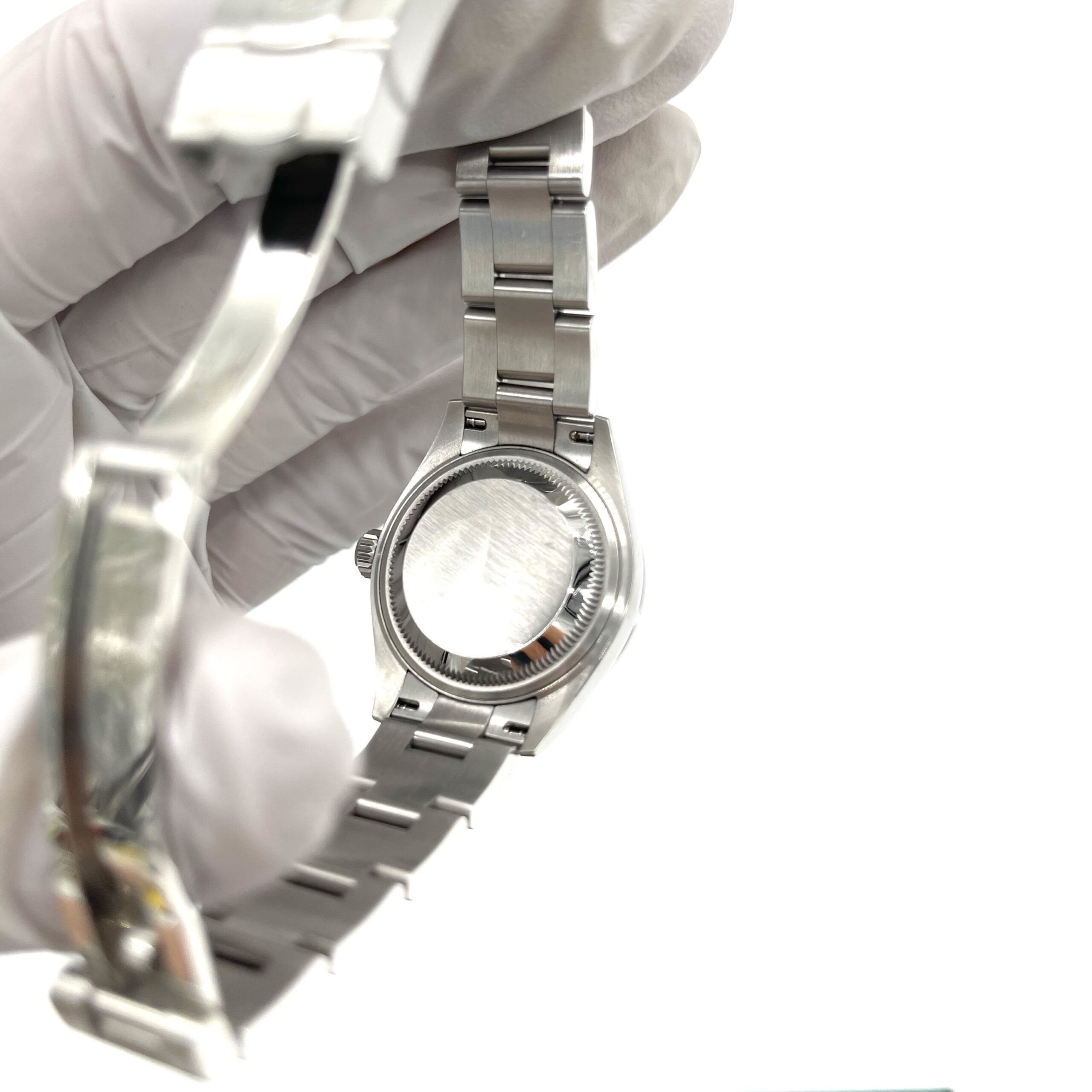 Rolex Stainless Steel Oyster Perpetual 26mm Watch – Black Dial - Image 7