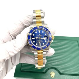 Rolex Submariner Date 41mm Blue Dial Blue Ceramic Bezel Stainless Steel 2016