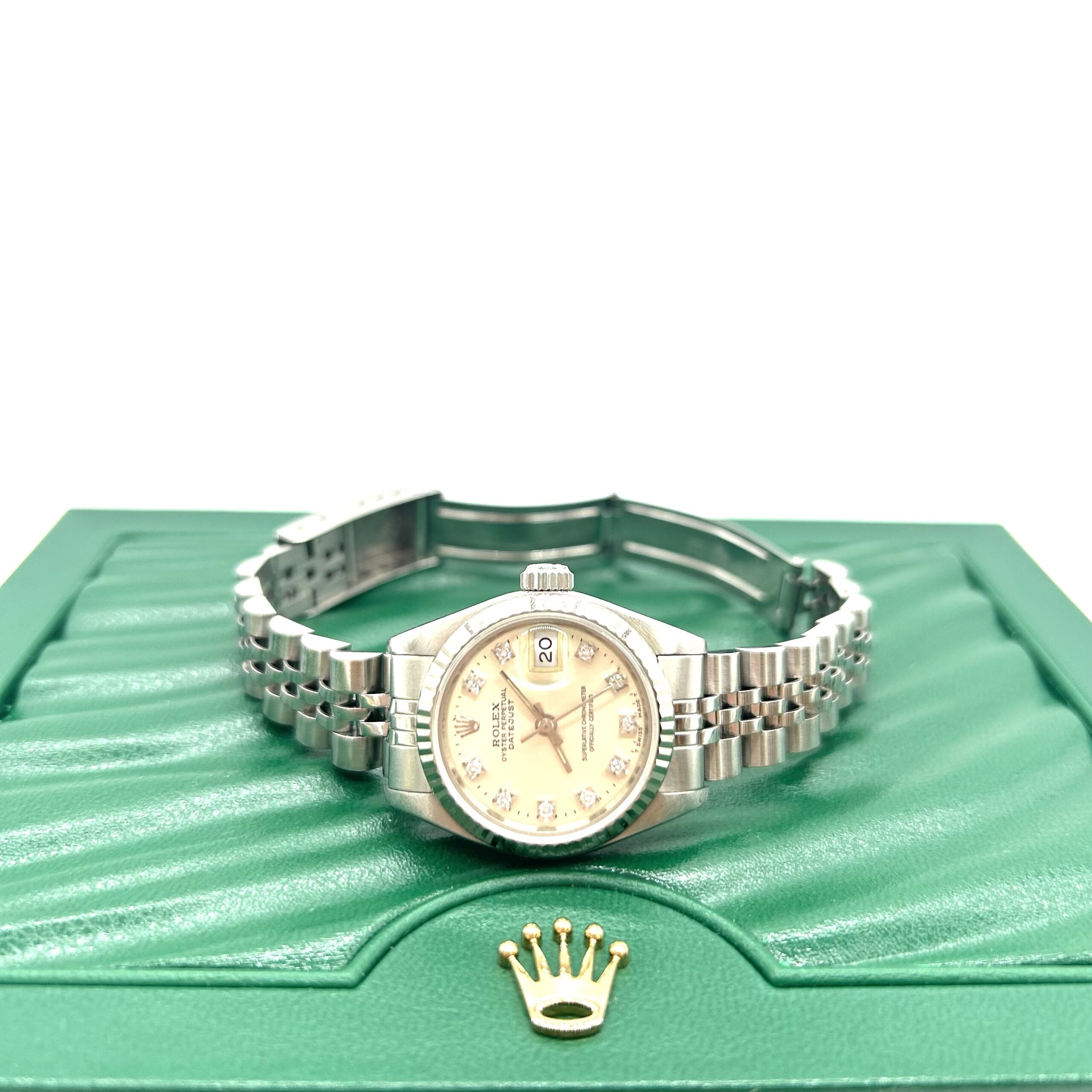 Rolex Lady-Datejust 26mm Stainless Steel Jubilee Diamond Dial Automatic Watch