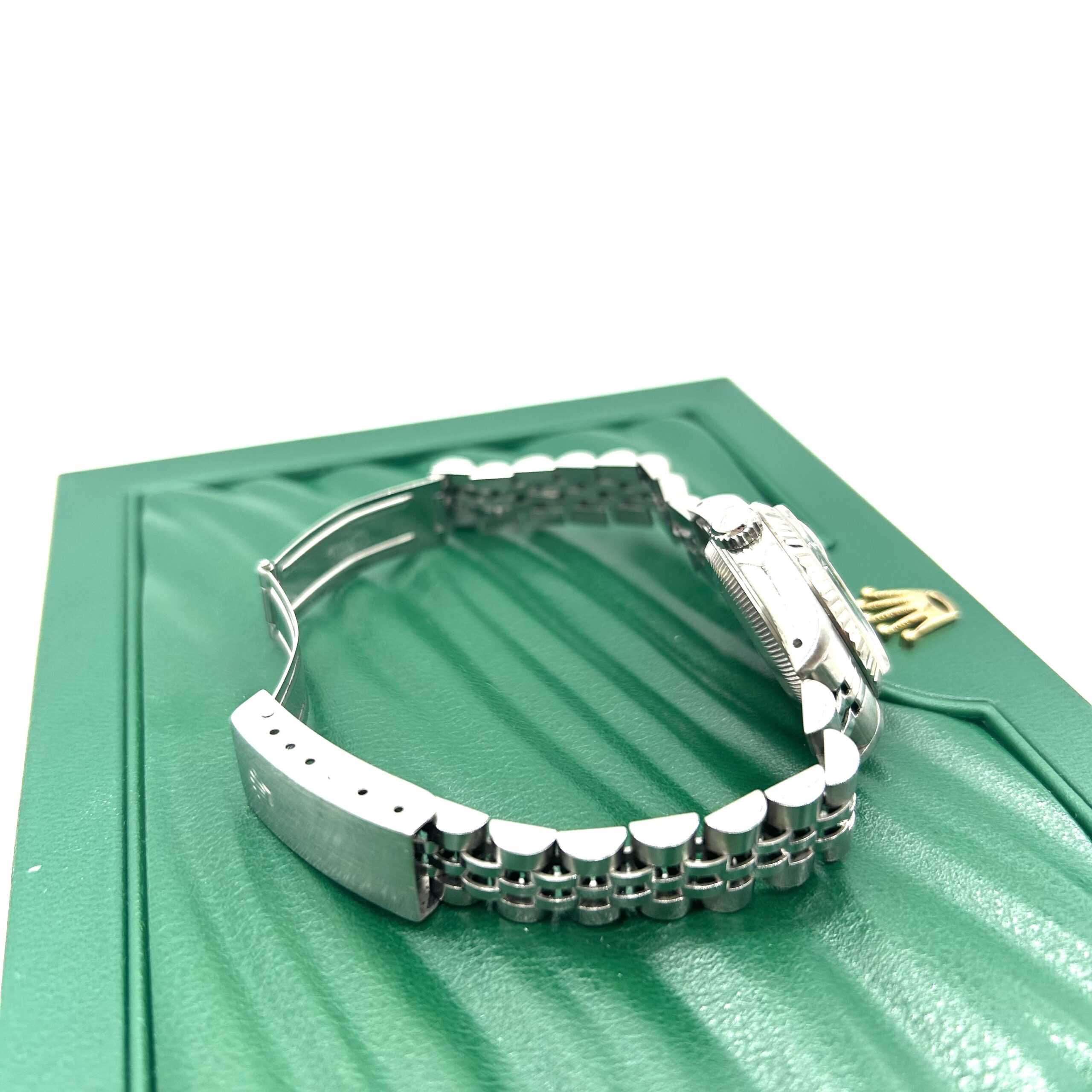 Rolex Lady-Datejust 26mm Stainless Steel Jubilee Diamond Dial Automatic Watch - Image 4