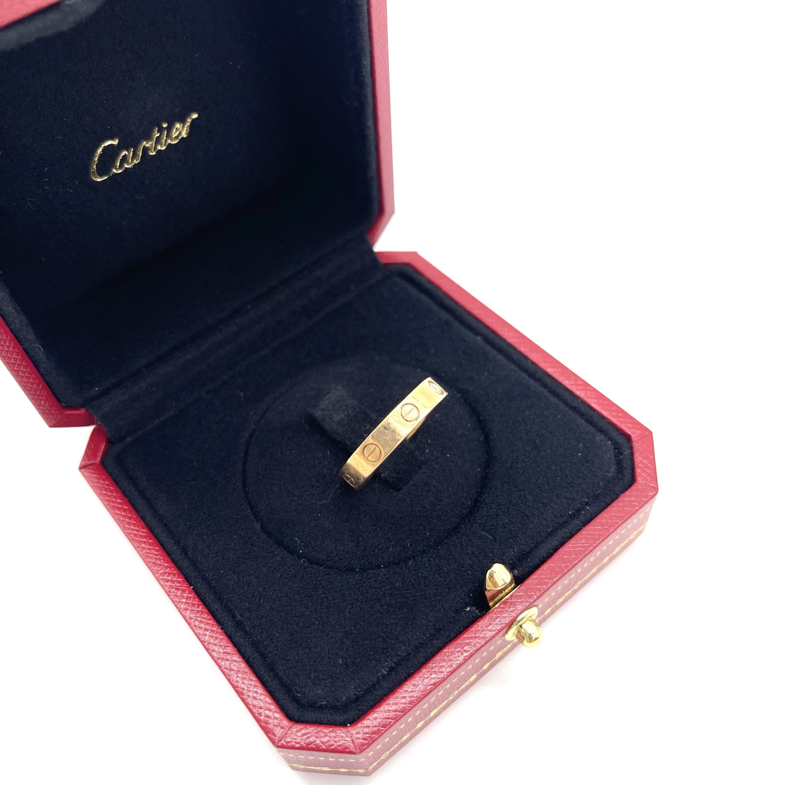 Cartier LOVE Ring Small Model 1 Diamond – Size 55 / US 7.25 - Image 4