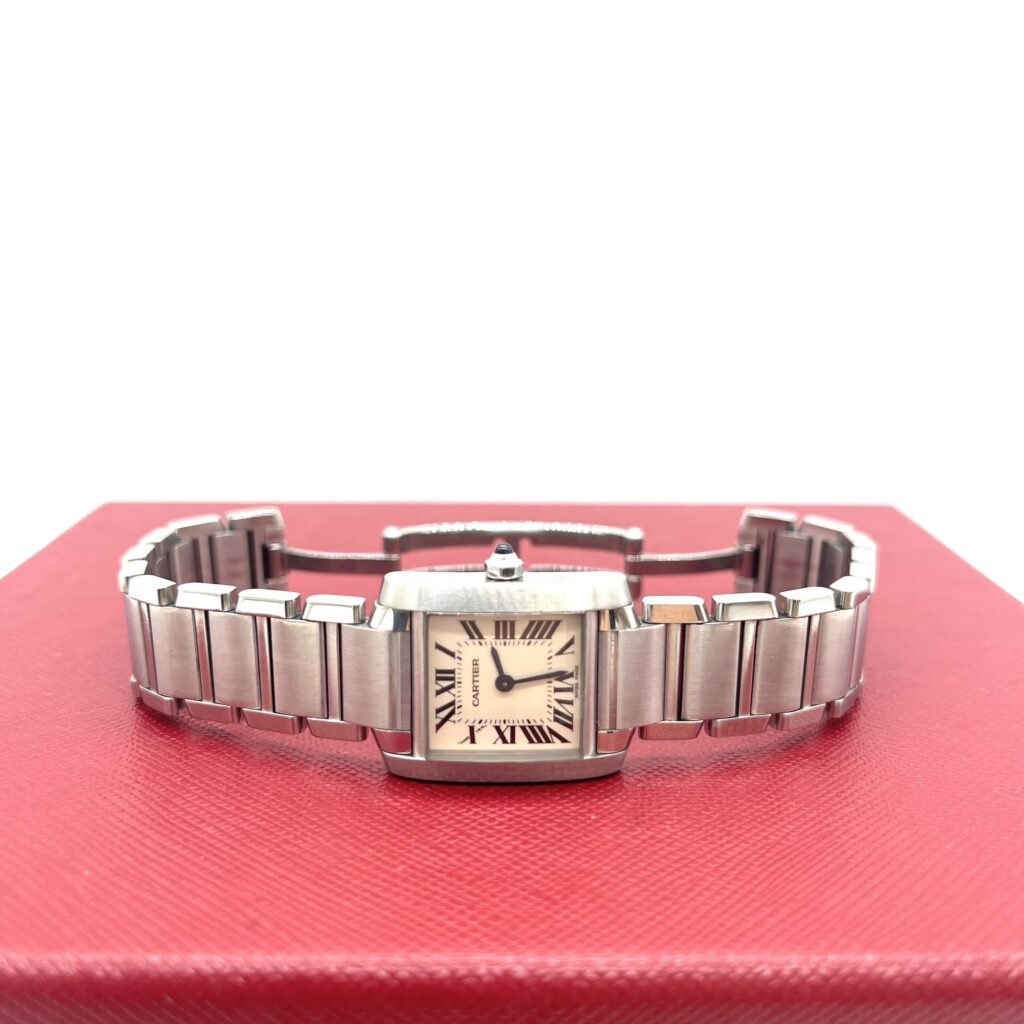 Cartier Tank Française Quartz Watch – Stainless Steel – 20mm