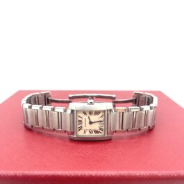 Cartier Tank Française Quartz Watch – Stainless Steel – 20mm