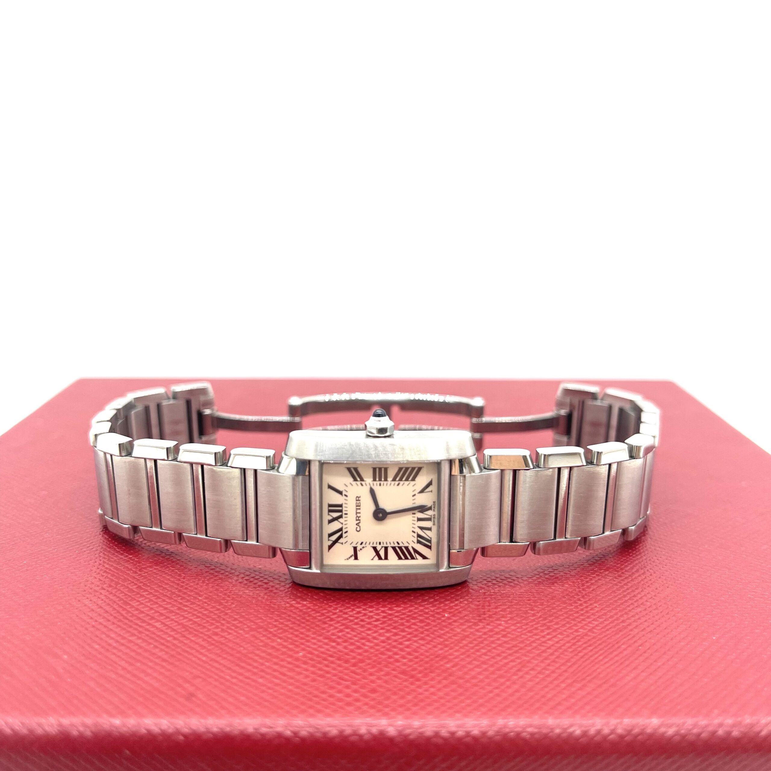 Cartier Tank Française Quartz Watch – Stainless Steel – 20mm
