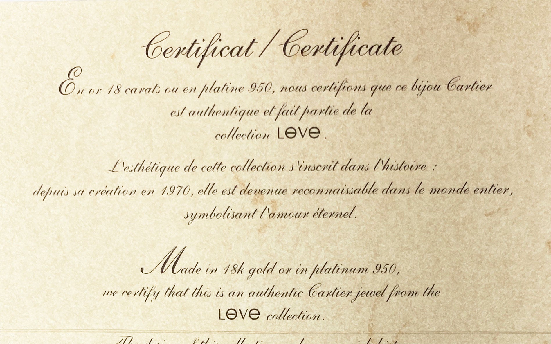 Read more about the article Cartier Serial #OD9762