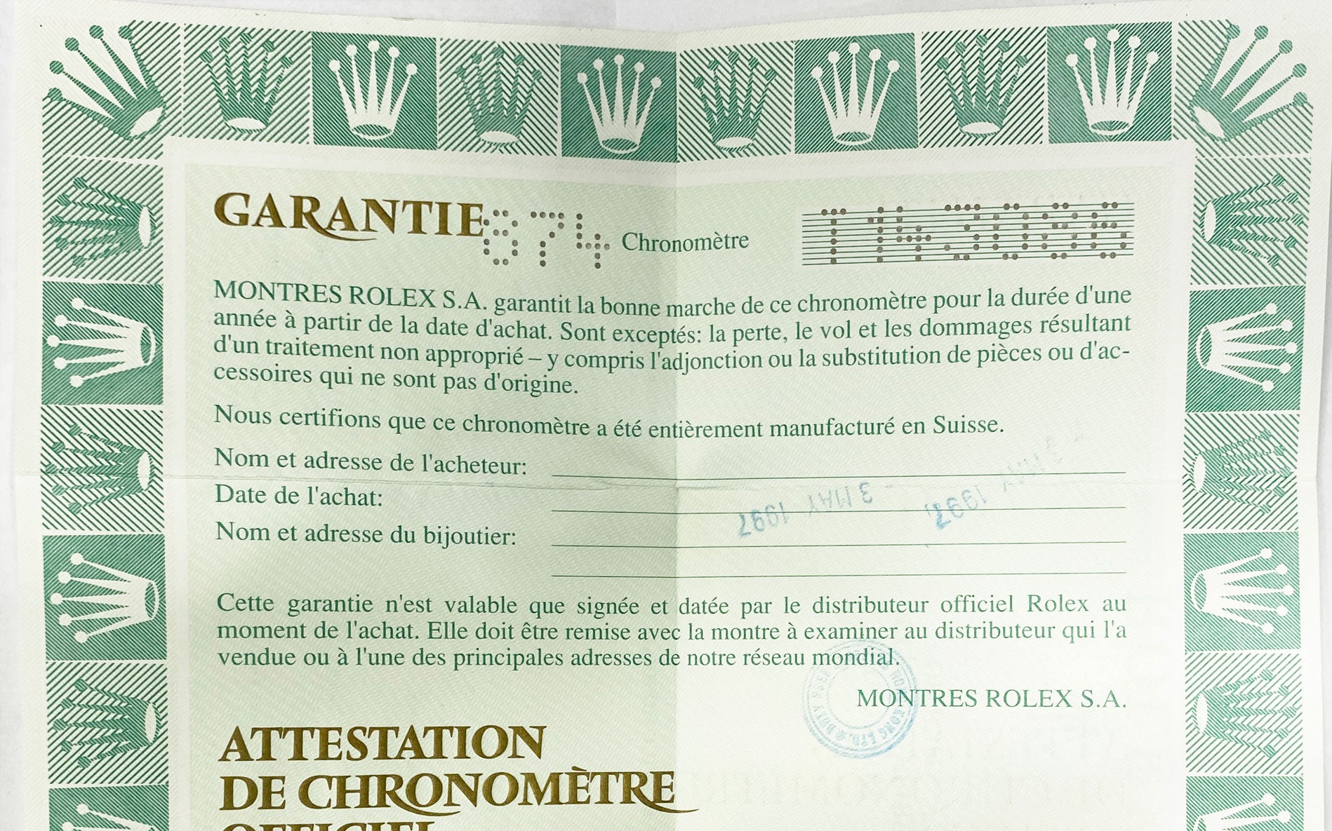 Read more about the article Rolex Ref #T143086