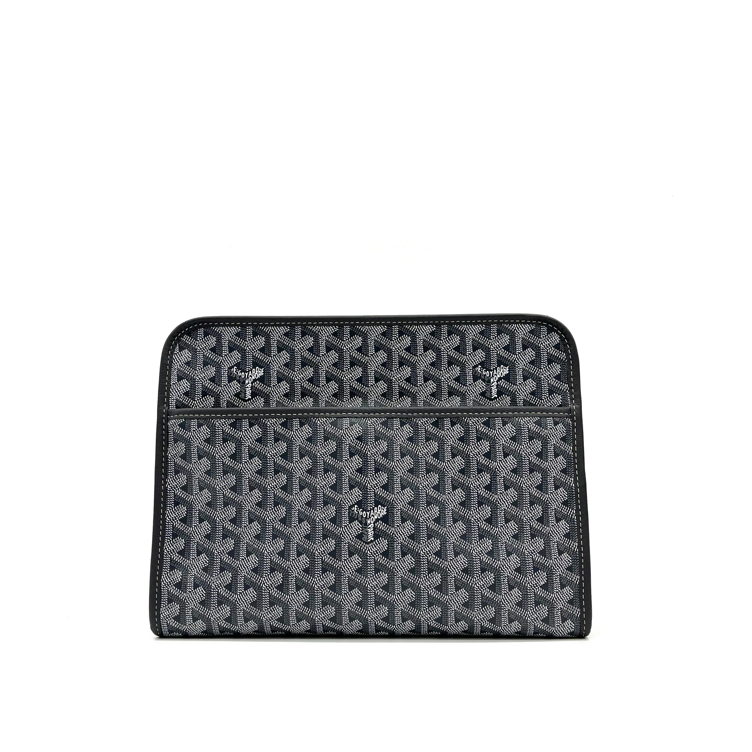 Goyard Goyardine Jouvence Toiletry Pouch Grey