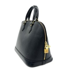 LOUIS VUITTON Epi Alma PM Black