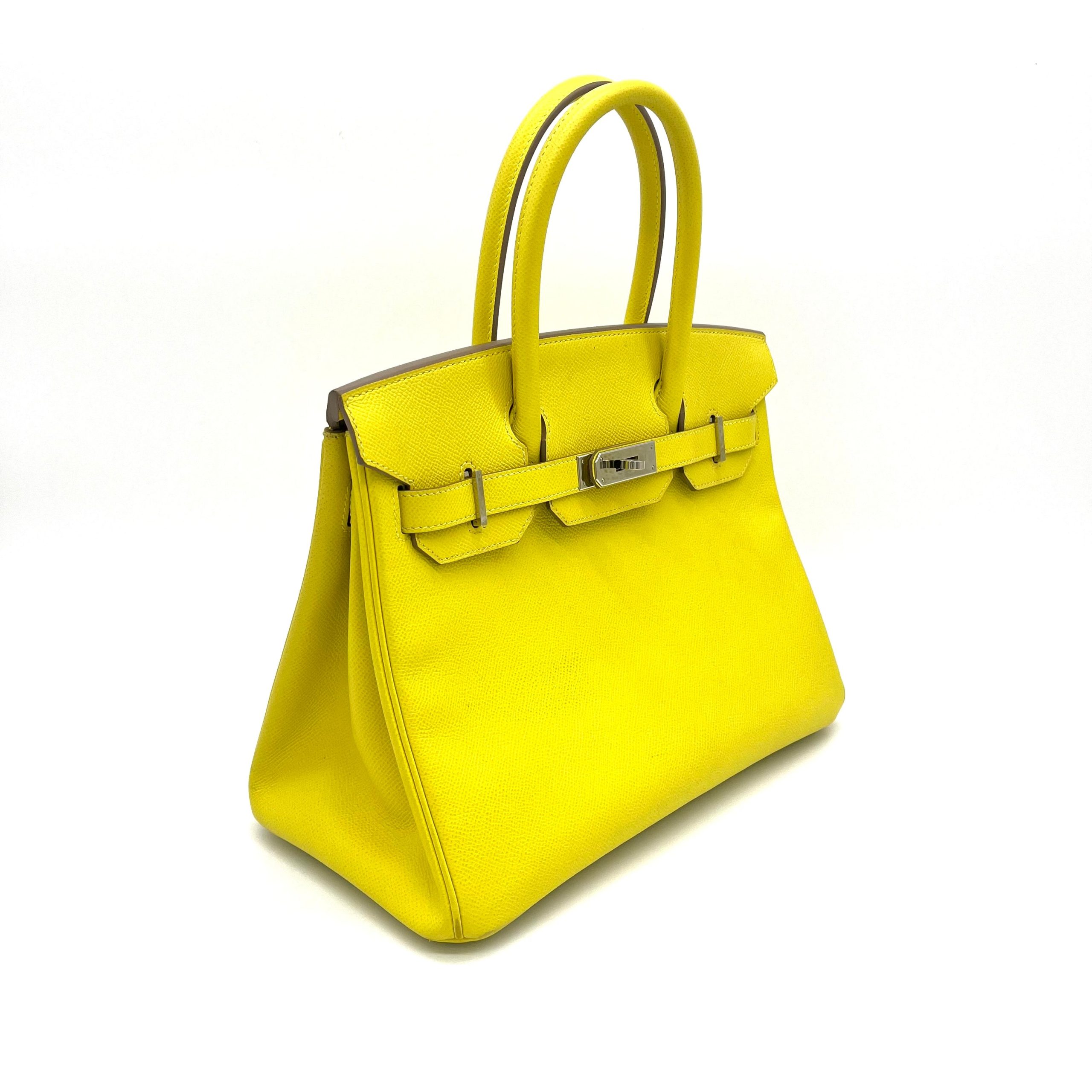 HERMES  Epsom Birkin 30 Lime