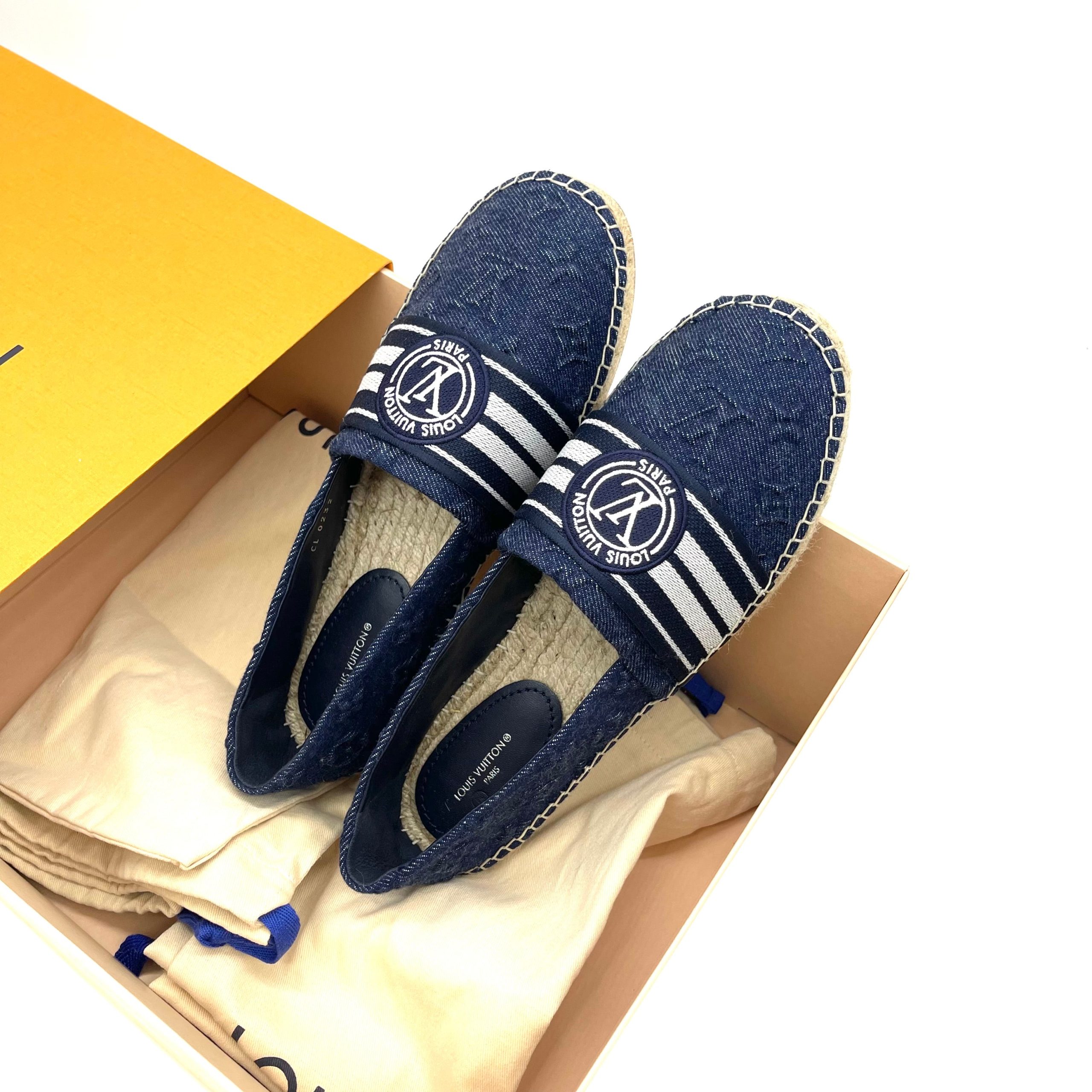 Louis Vuitton Starboard Flat Espadrille Size40 Brand new condition Never used