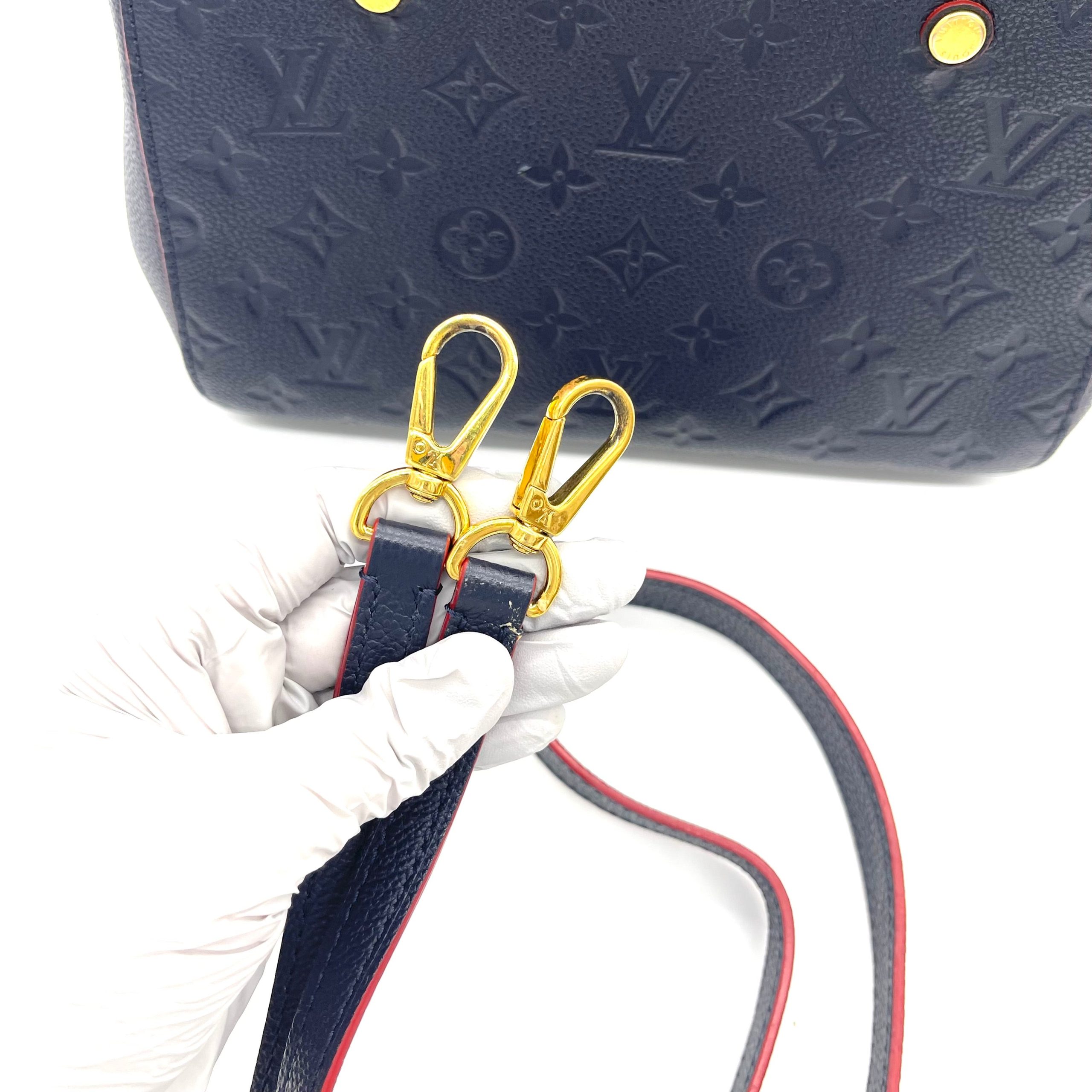 Louis Vuitton Empreinte Montaigne BB – Marine Rouge