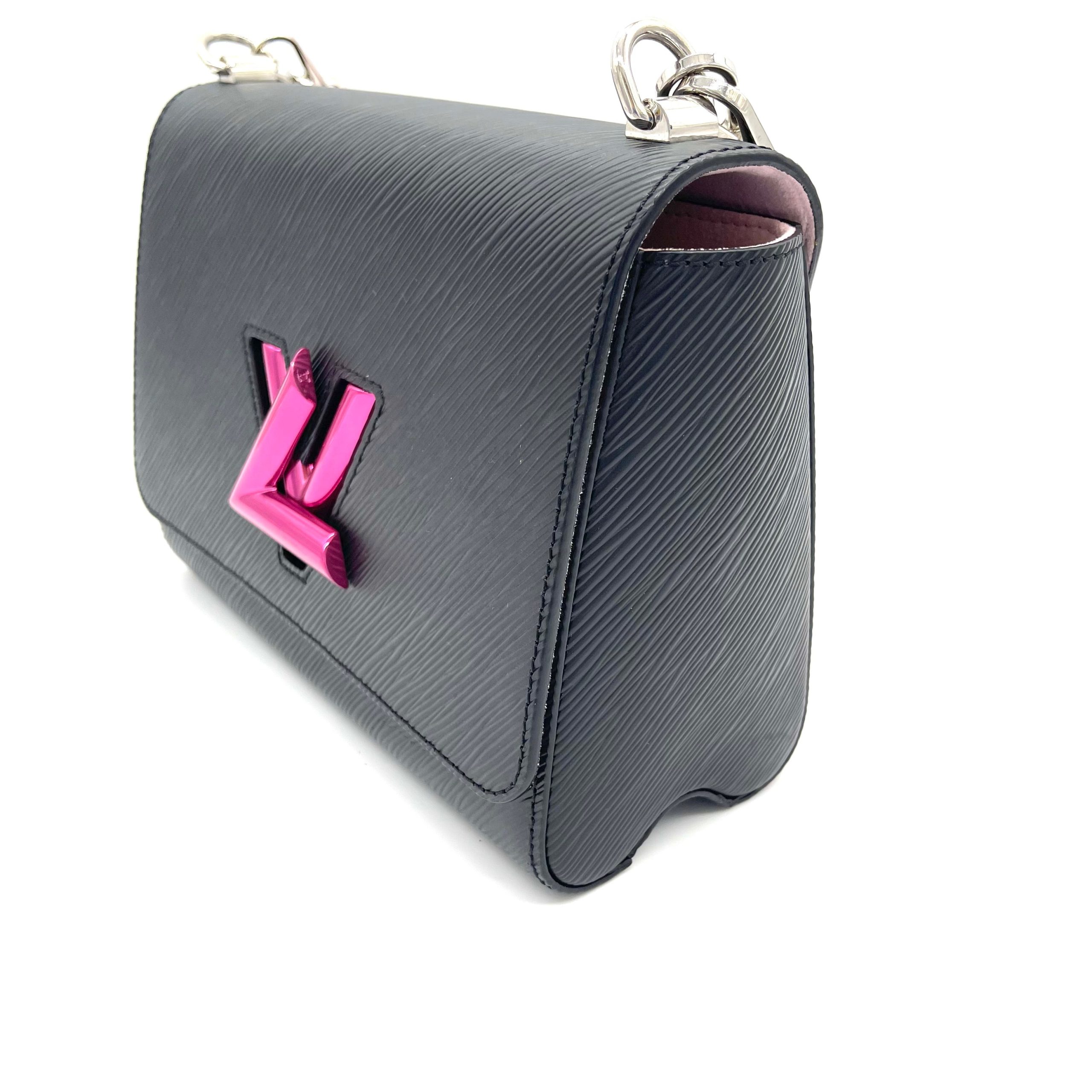 Louis Vuitton Epi Twist PM Shoulder Bag – Black Rose