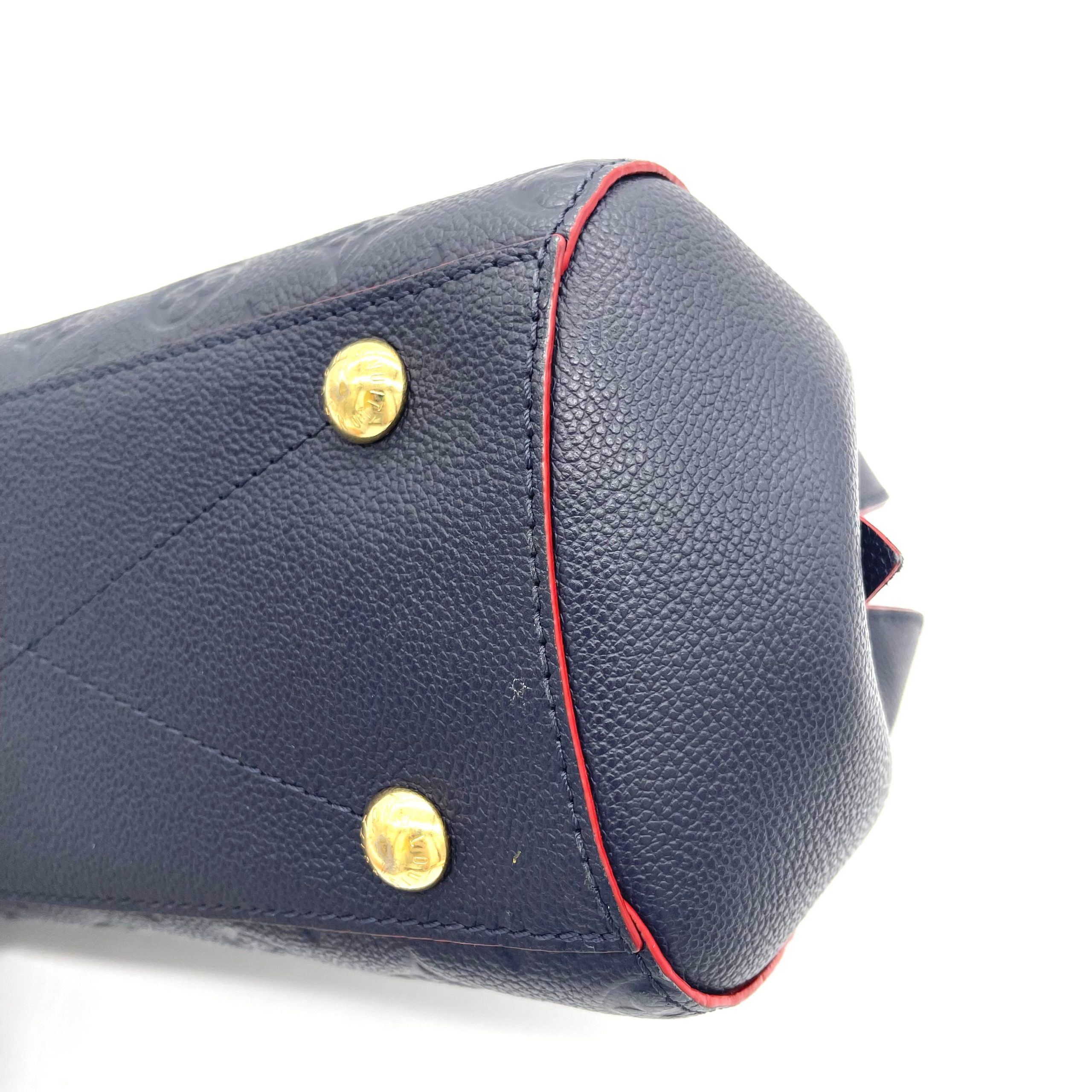 Louis Vuitton Empreinte Montaigne BB – Marine Rouge