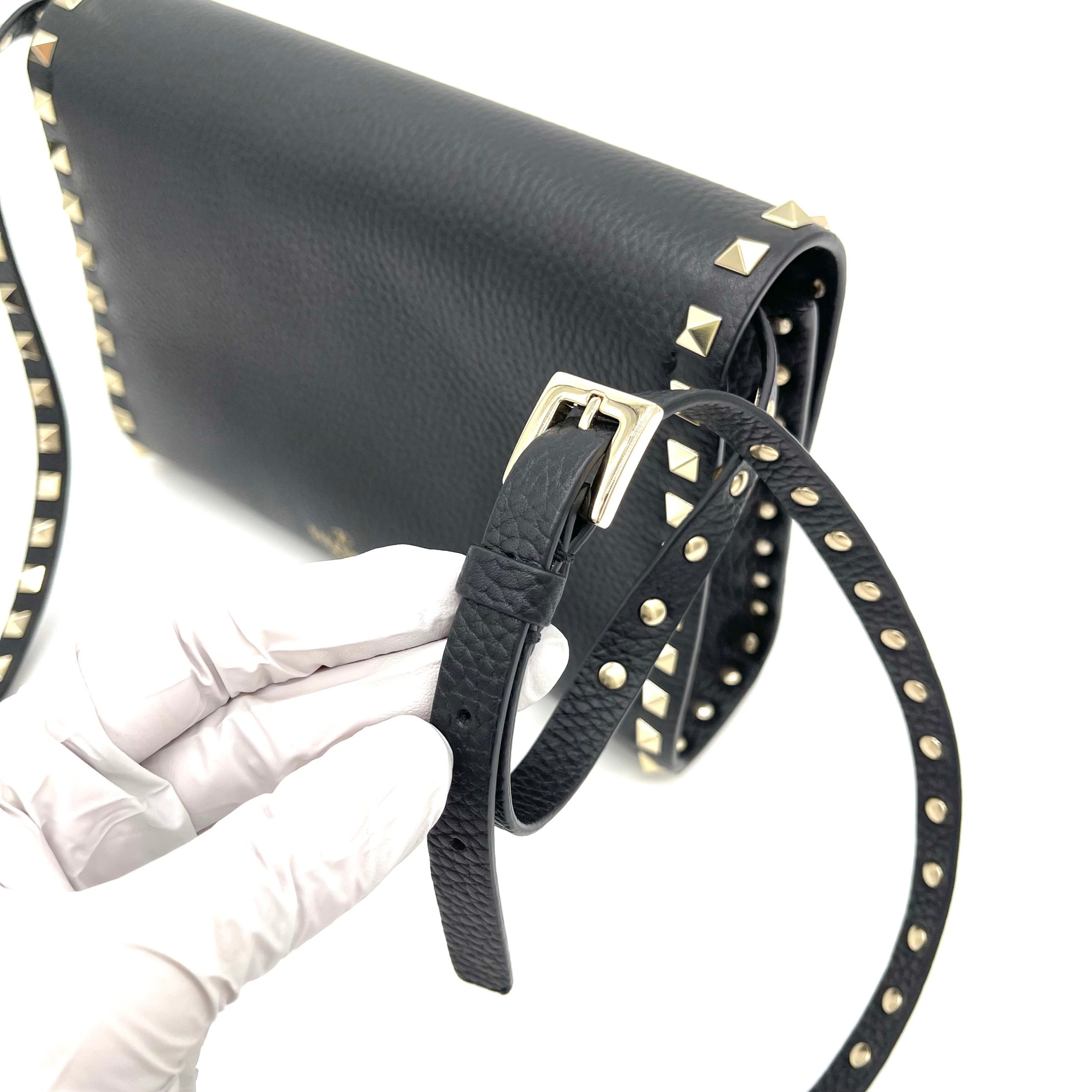 Valentino Garavani small Rockstud leather crossbody bag