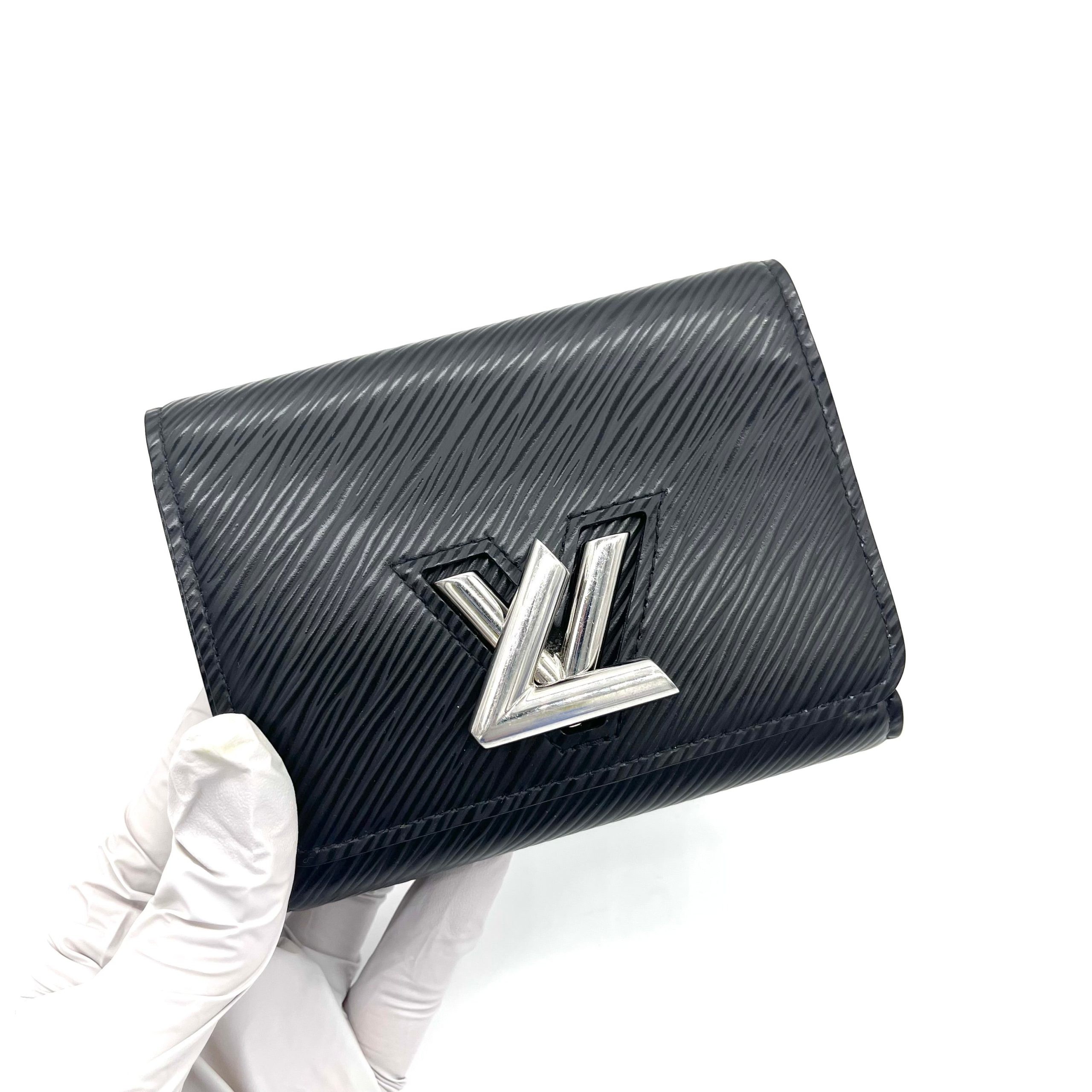 LOUIS VUITTON Epi Twist XS Wallet – Black