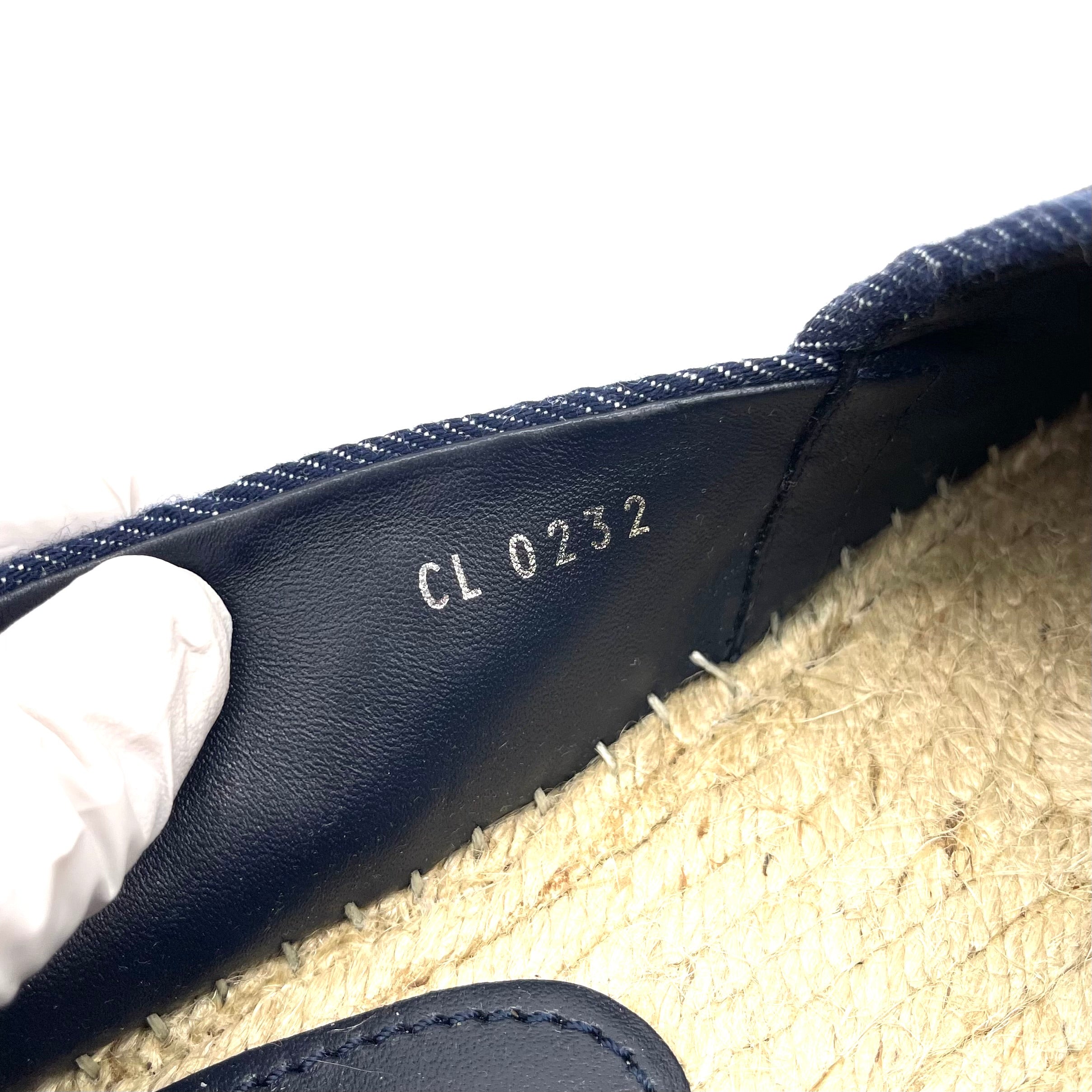 Louis Vuitton Starboard Flat Espadrille Size40 Brand new condition Never used