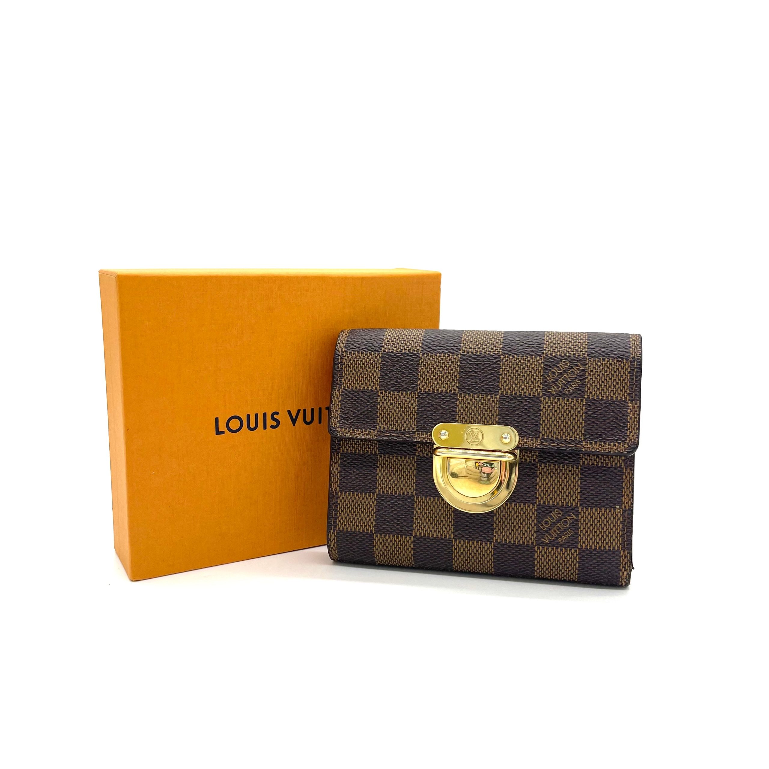 Louis Vuitton Damier Ebene Koala Compact Wallet