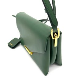 PRADA Ingrid envelope shoulder bag Green Medium