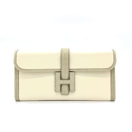 HERMES Veau Swift Jige Elan 29 Clutch[Never used]