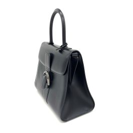 DELVAUX Box Calfskin MM Brillant Black