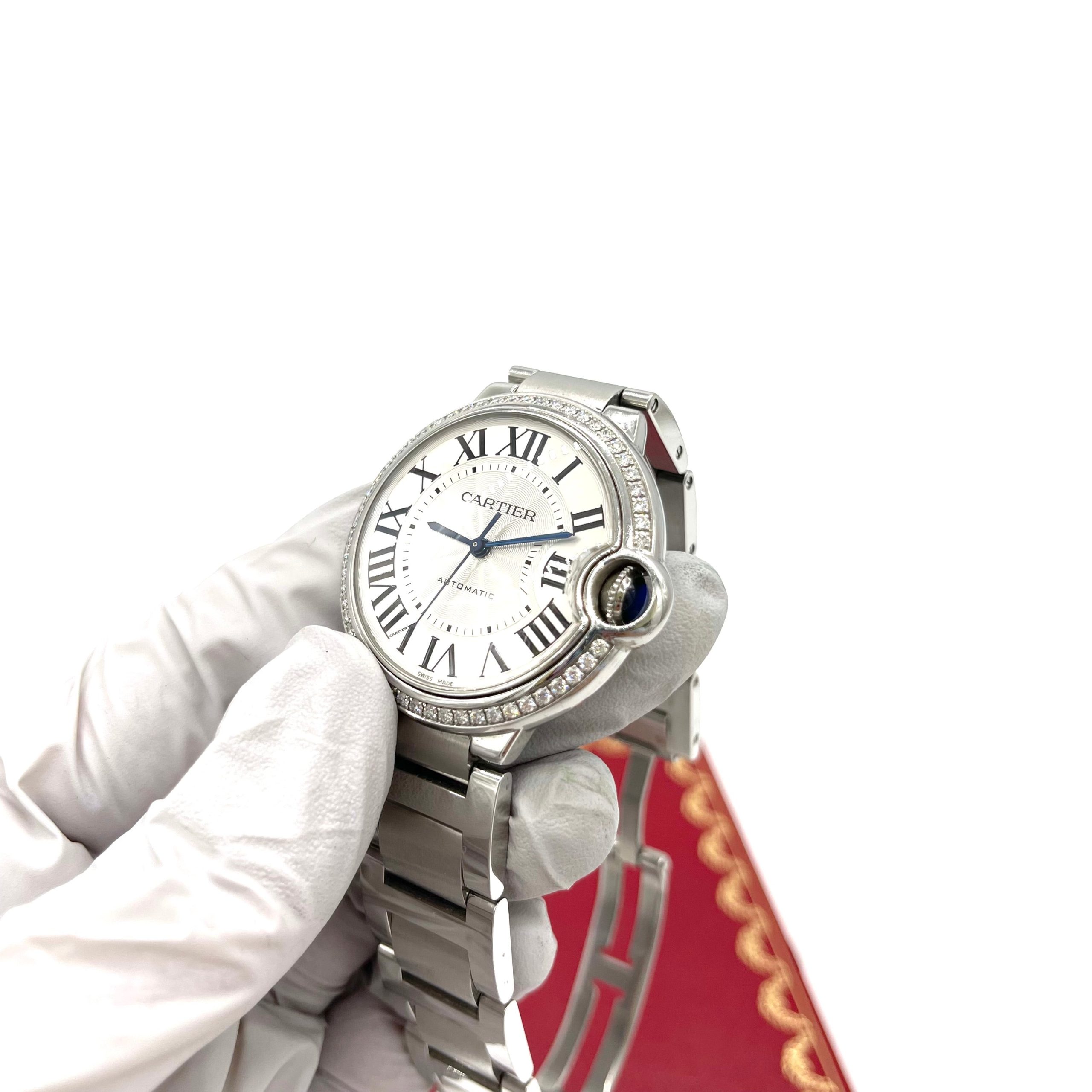 CARTIER BALLON BLEU DE CARTIER WATCH DIAMOND 33mm