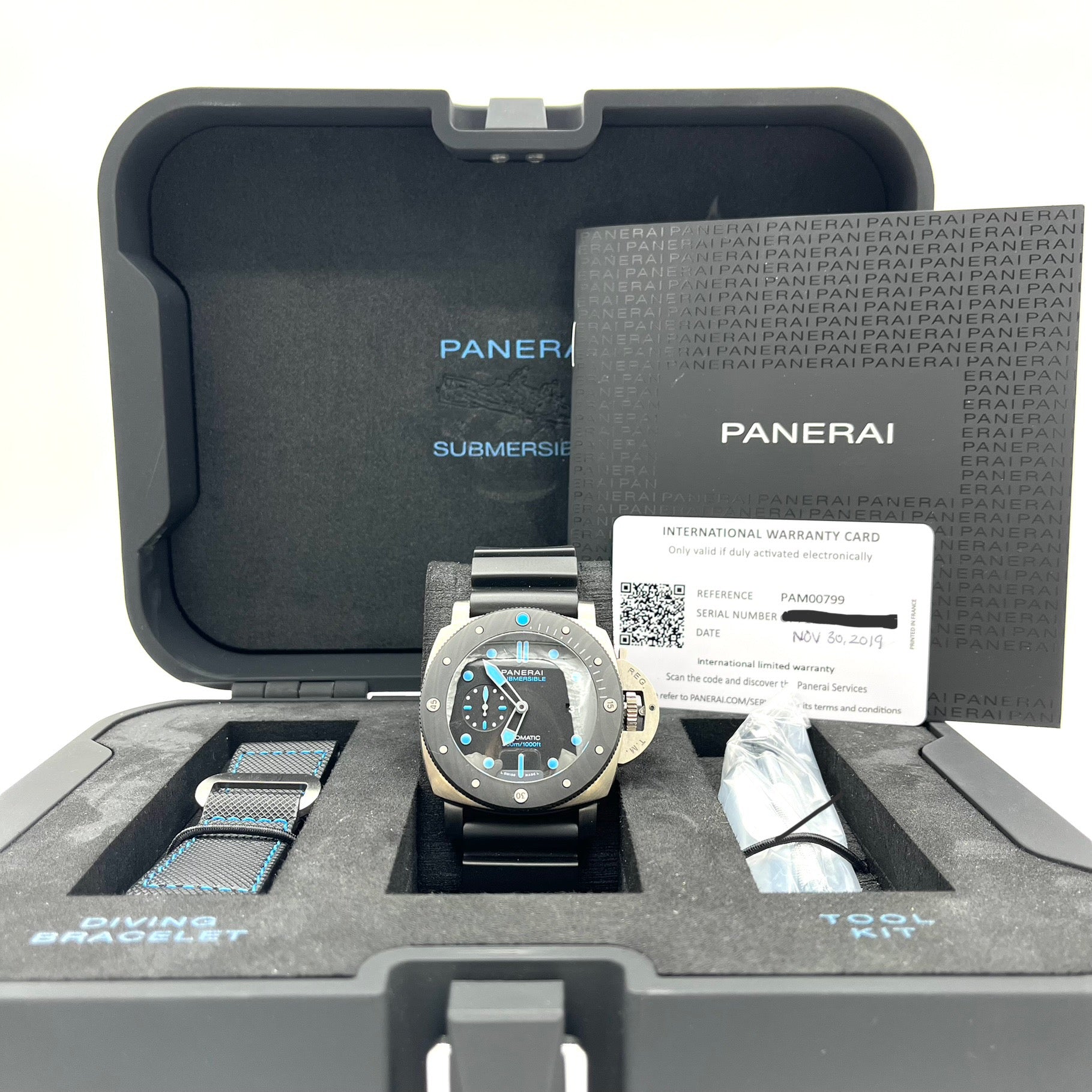 Panerai Submersible BMG-TECH Automatic Black Dial Men's Watch