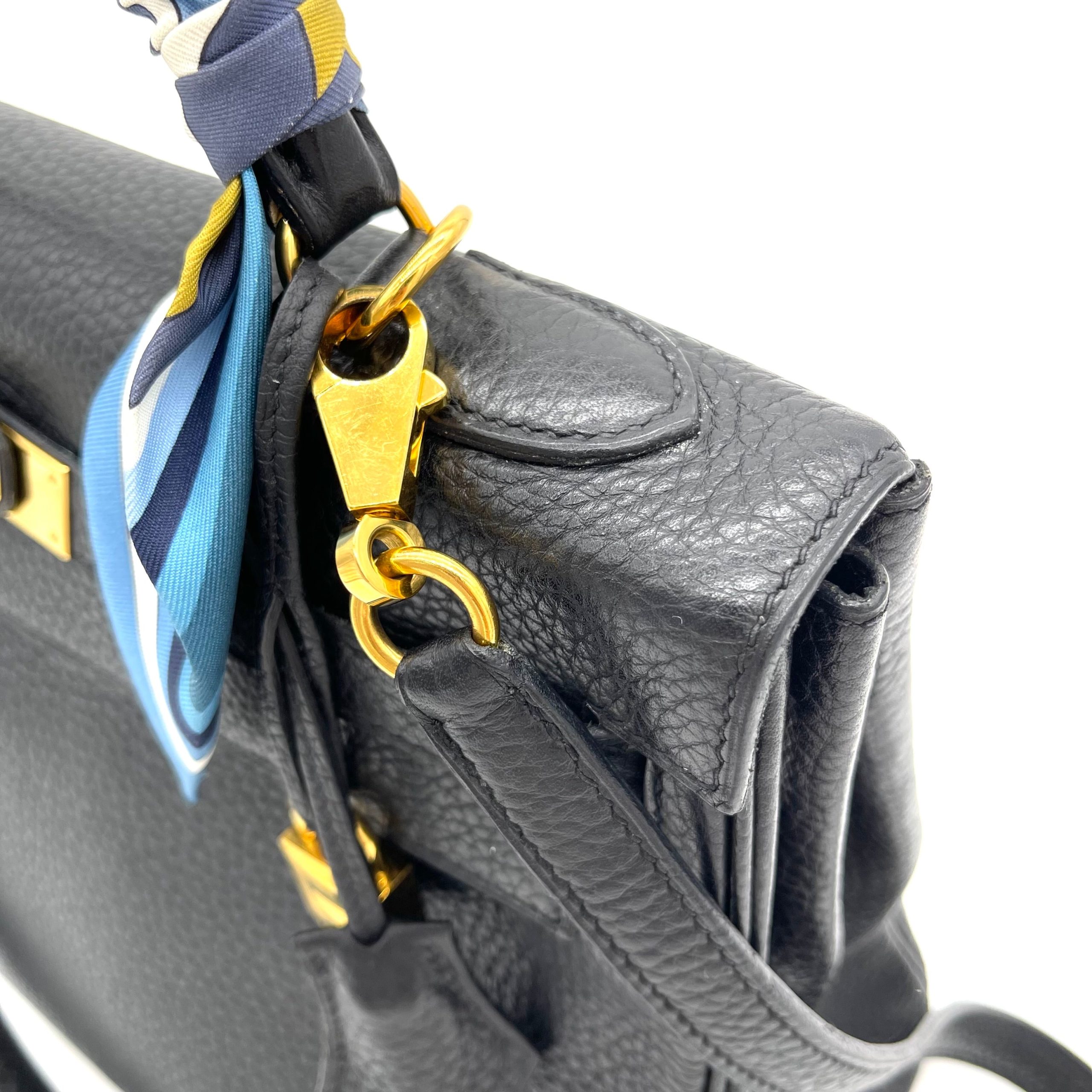 HERMES
Kelly Togo Retourne 28 Black Year2014