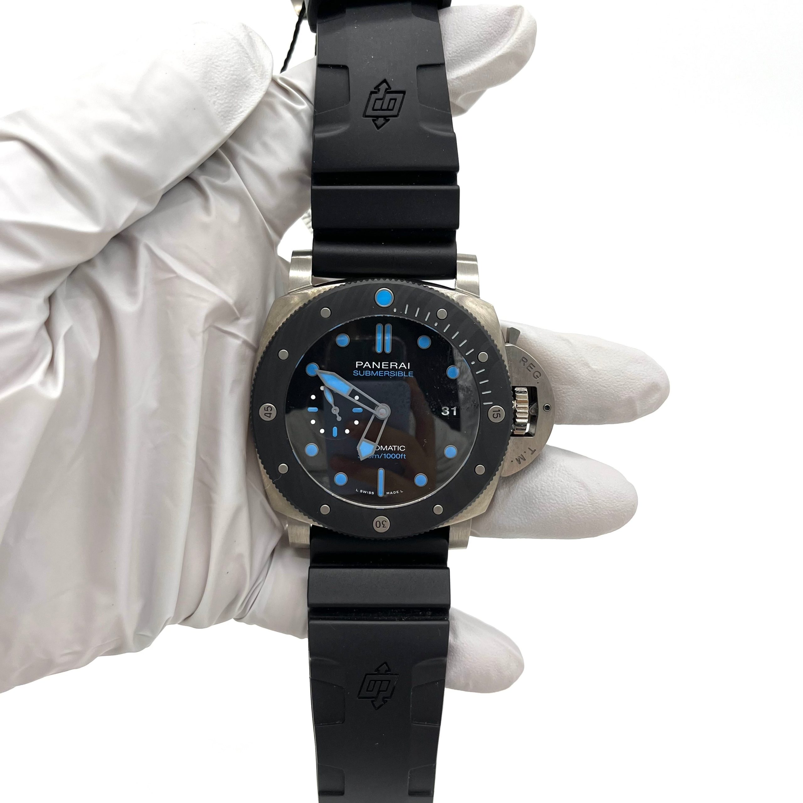 Panerai Submersible BMG-TECH Automatic Black Dial Men's Watch