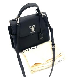 Louis Vuitton Soft Calfskin Lockme Ever BB – Black