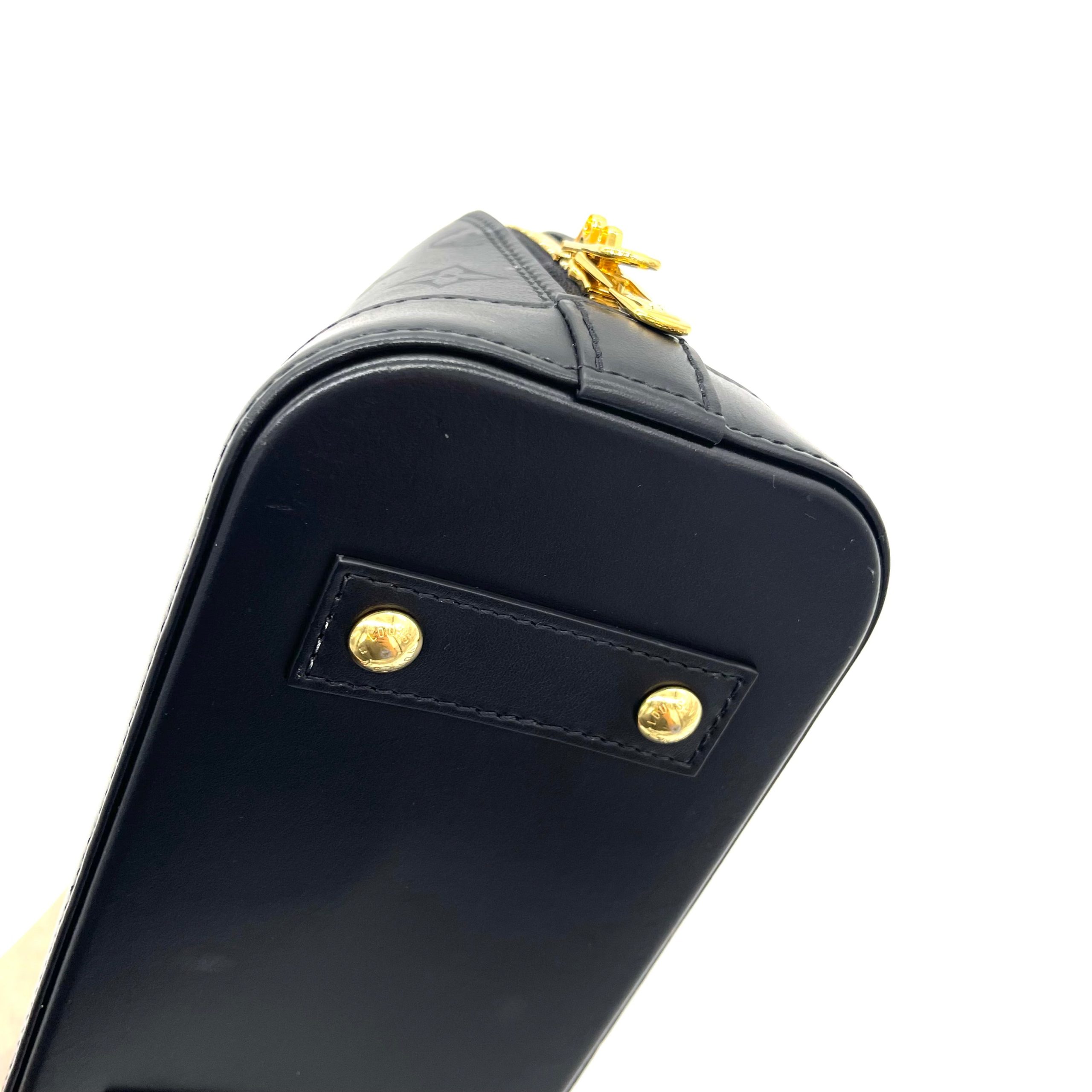 Louis Vuitton Monogram Vernis Alma BB Chain Bag – Ink (Limited Edition)