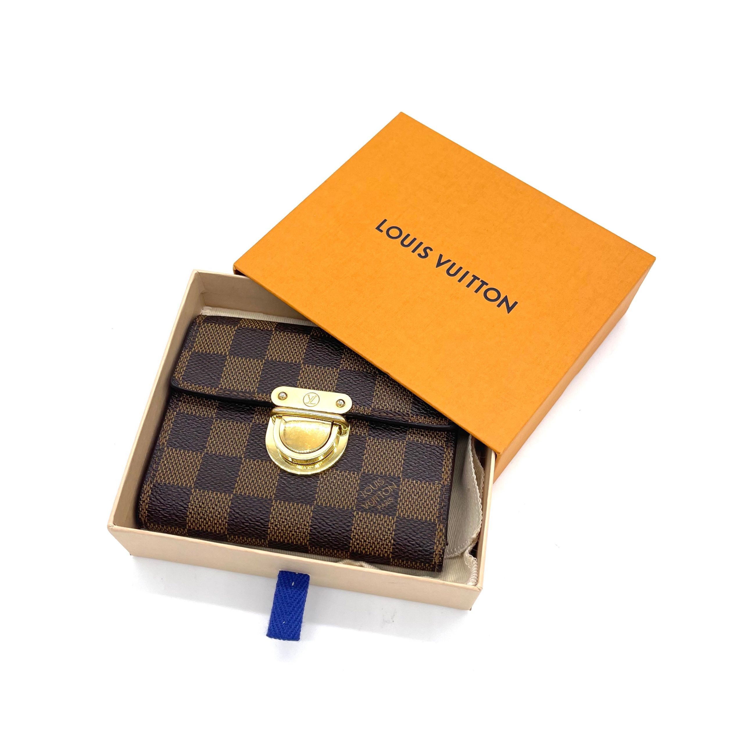 Louis Vuitton Damier Ebene Koala Compact Wallet