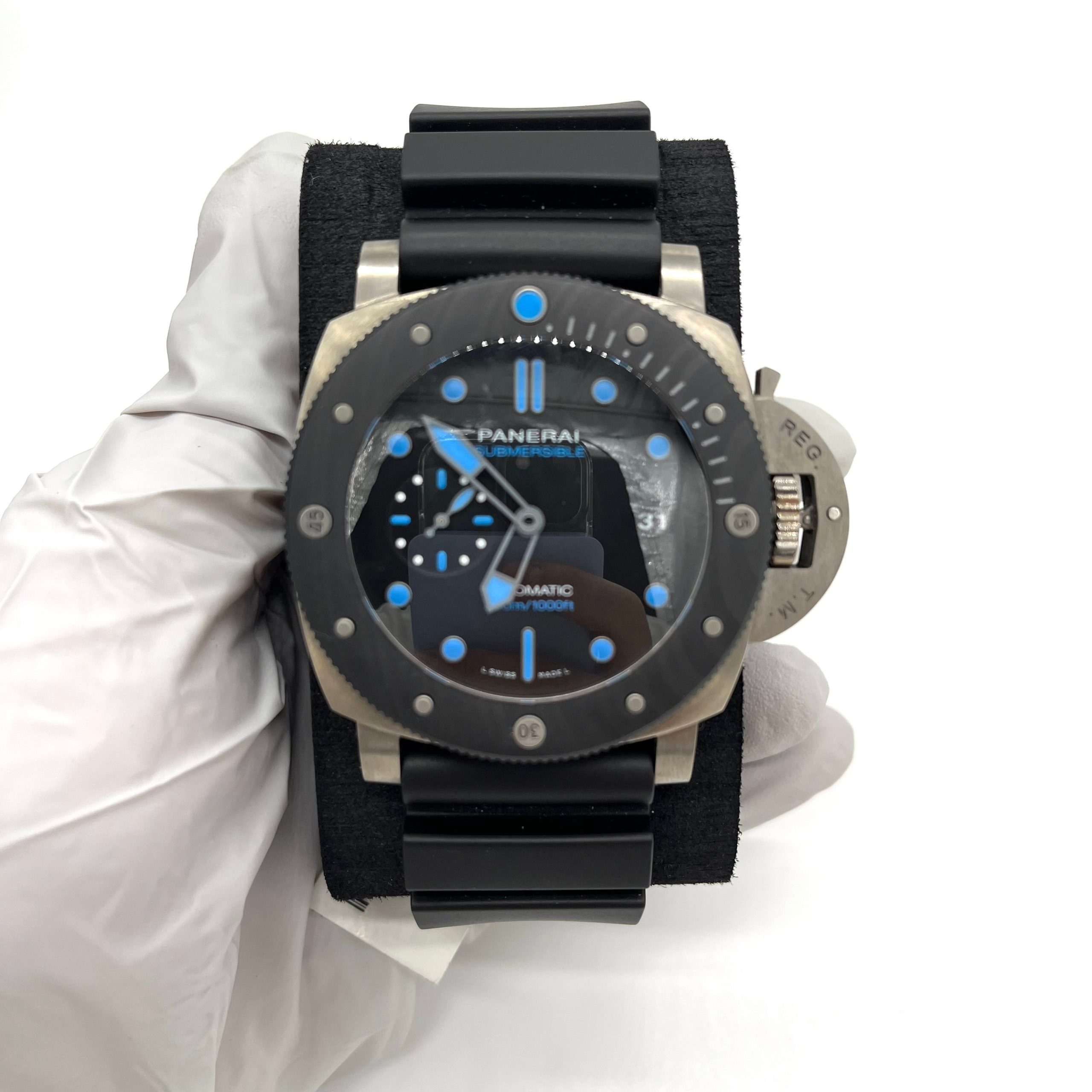 Panerai Submersible BMG-TECH Automatic Black Dial Men's Watch