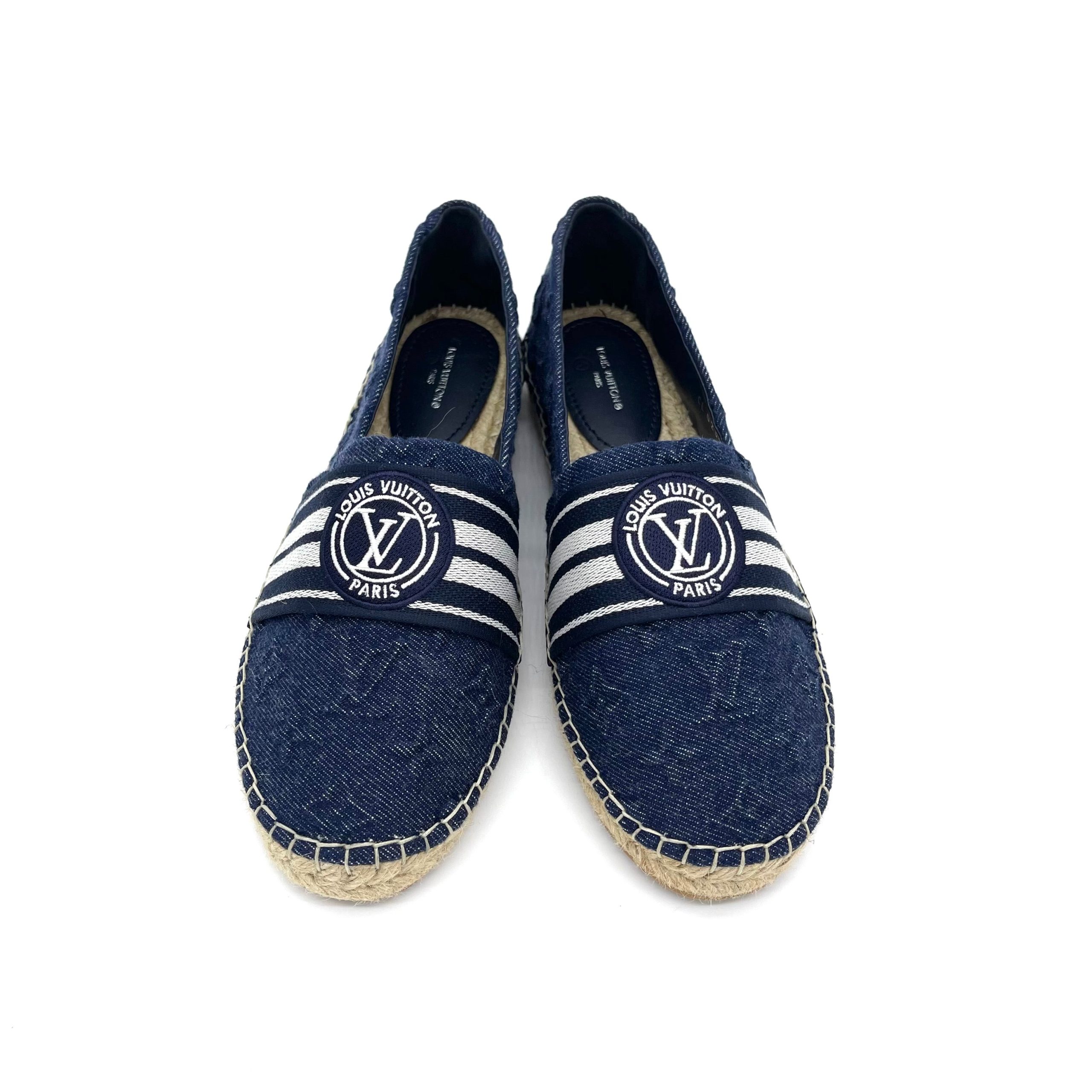 Louis Vuitton Starboard Flat Espadrille Size40 Brand new condition Never used