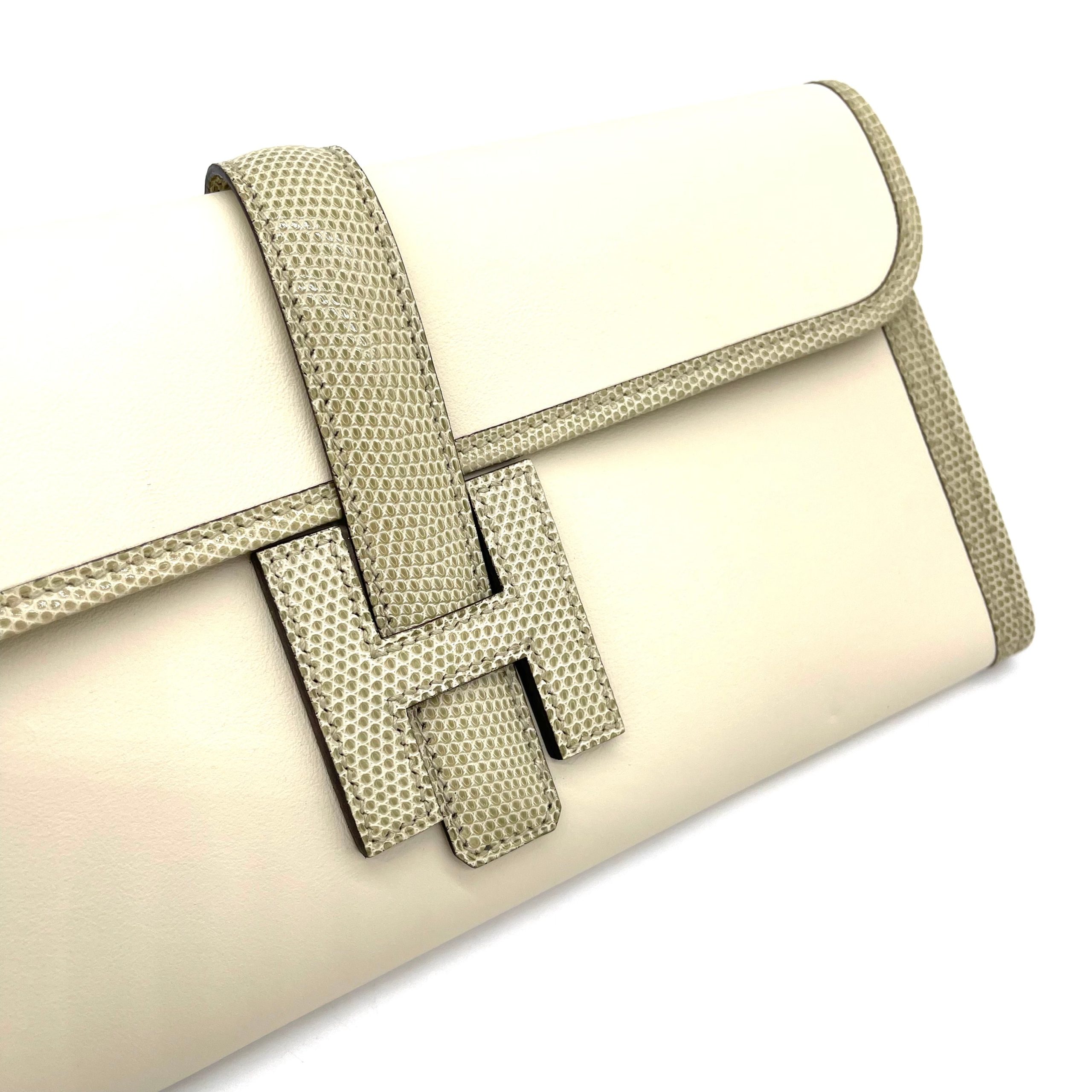 HERMES Veau Swift Jige Elan 29 Clutch[Never used]