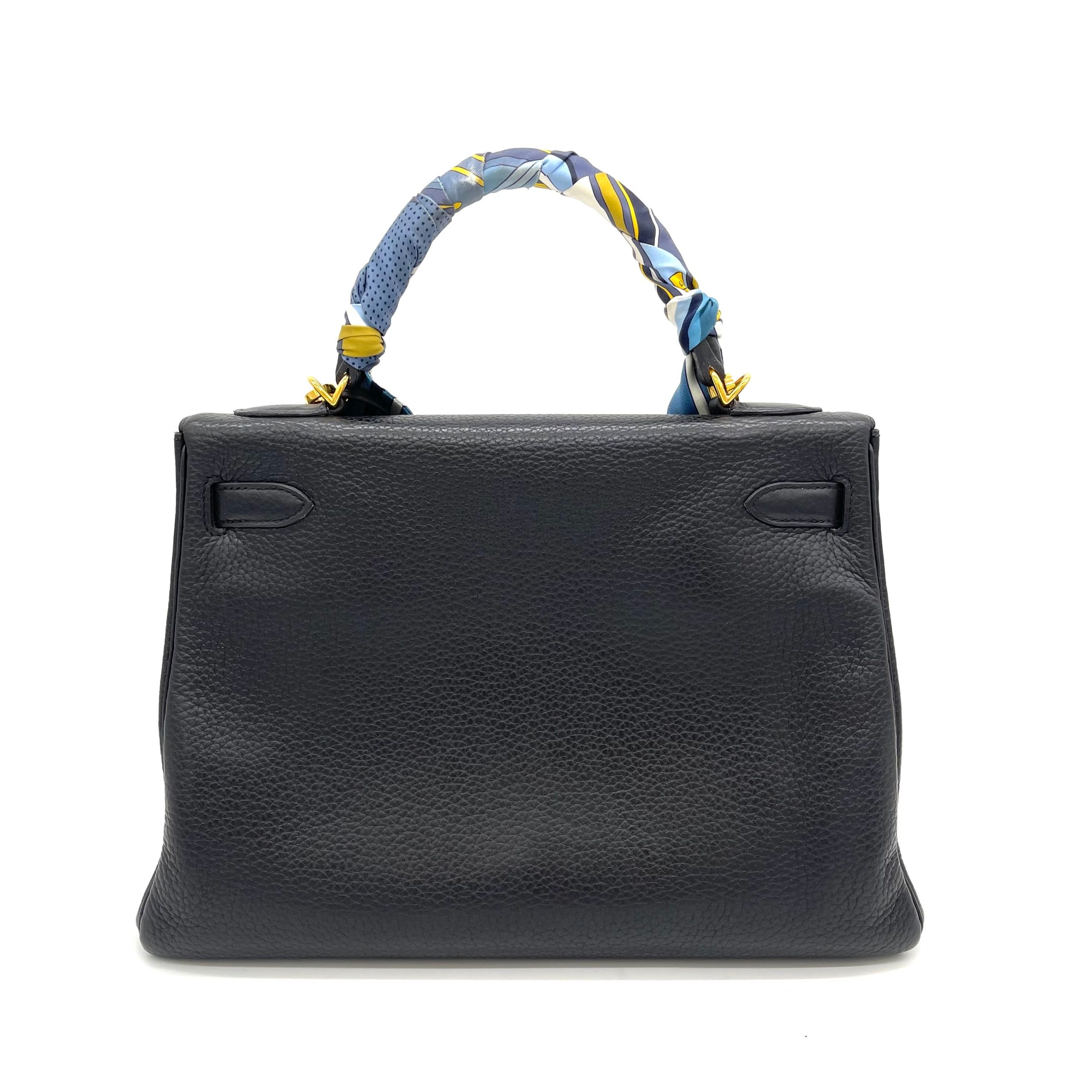 HERMES
Kelly Togo Retourne 28 Black Year2014