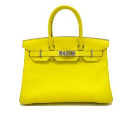 HERMES  Epsom Birkin 30 Lime